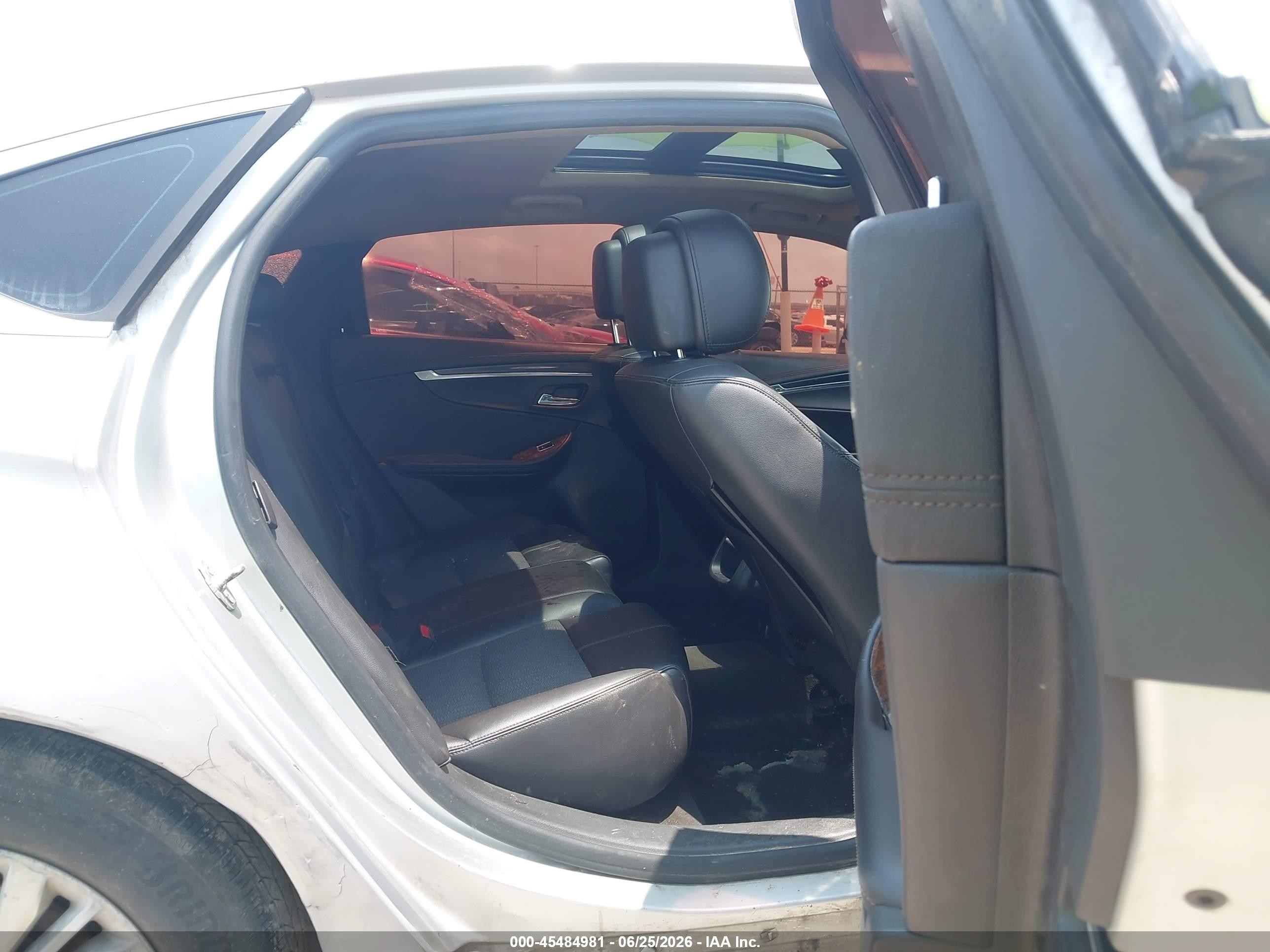 2014 Chevrolet Impala 2lt Silver vin: 2G1125S38E9294563