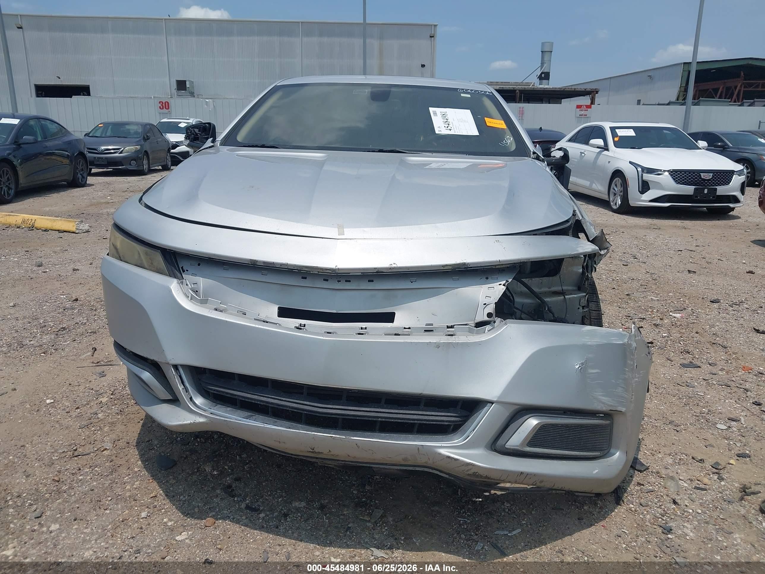 2014 Chevrolet Impala 2lt Silver vin: 2G1125S38E9294563
