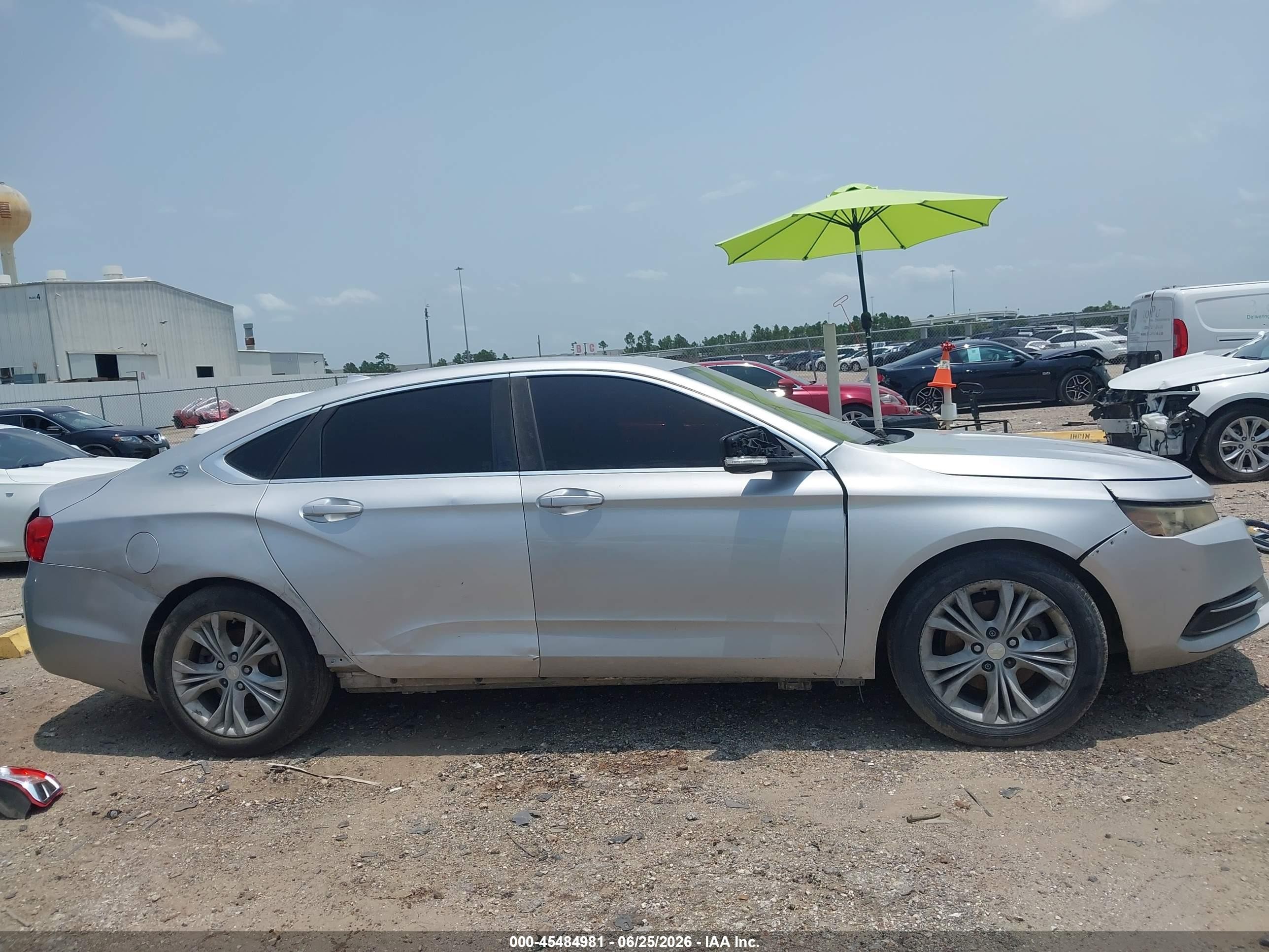 2014 Chevrolet Impala 2lt Silver vin: 2G1125S38E9294563