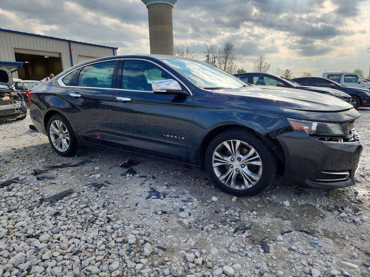 2015 Chevrolet Impala Lt Charcoal vin: 2G1125S38F9124091