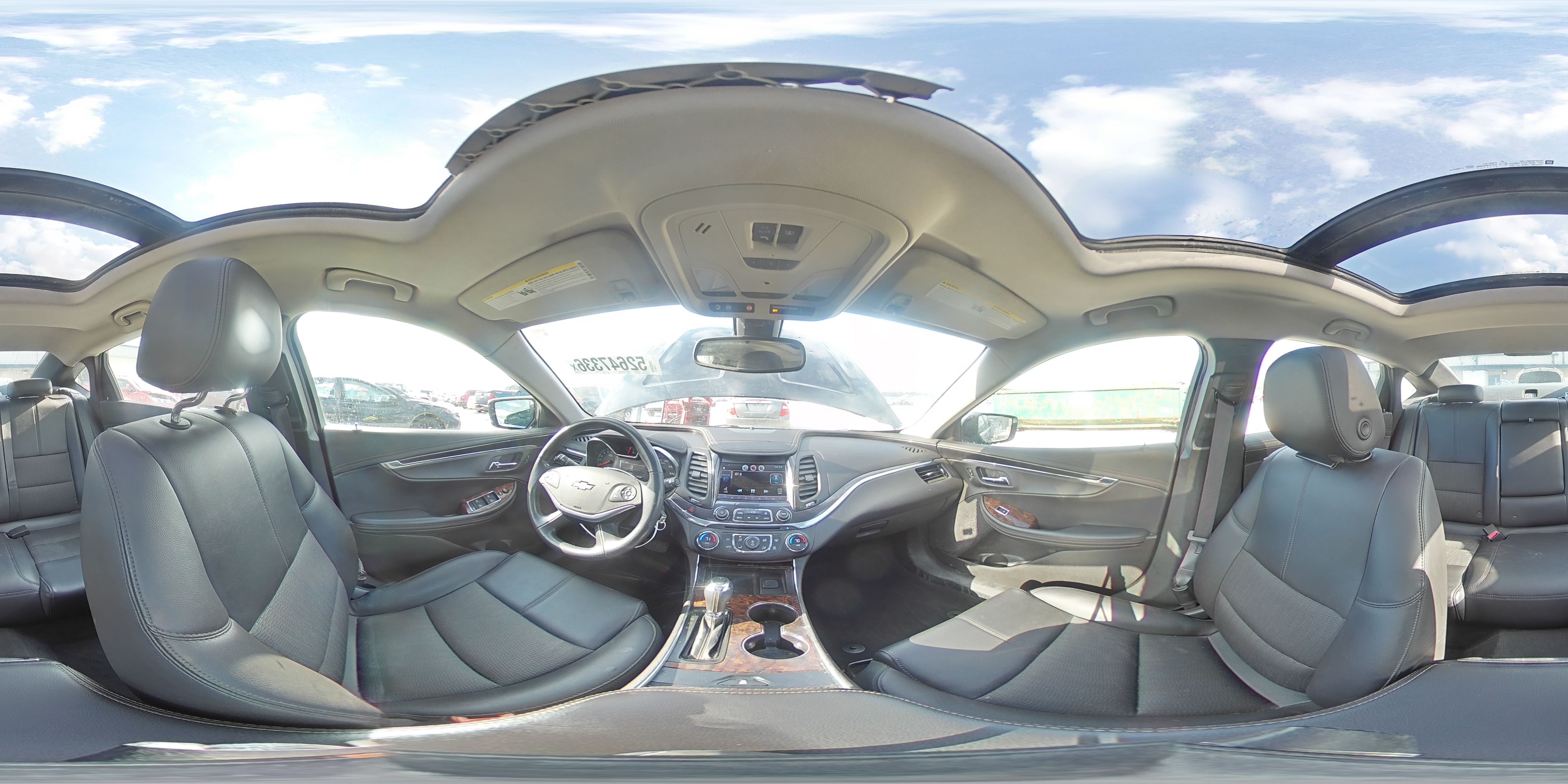 2015 Chevrolet Impala Lt Charcoal vin: 2G1125S38F9124091