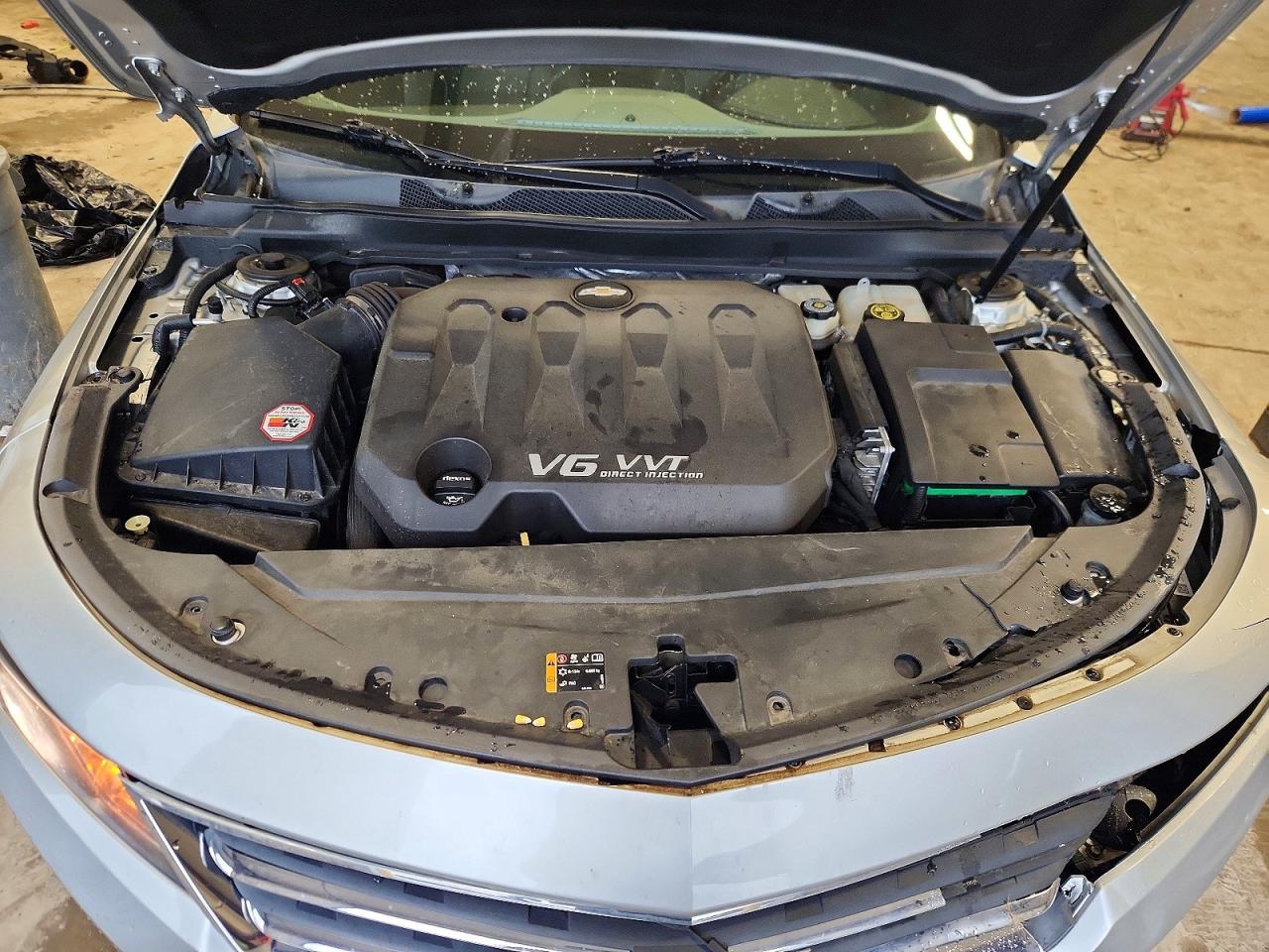 2015 Chevrolet Impala Lt Silver vin: 2G1125S38F9126410