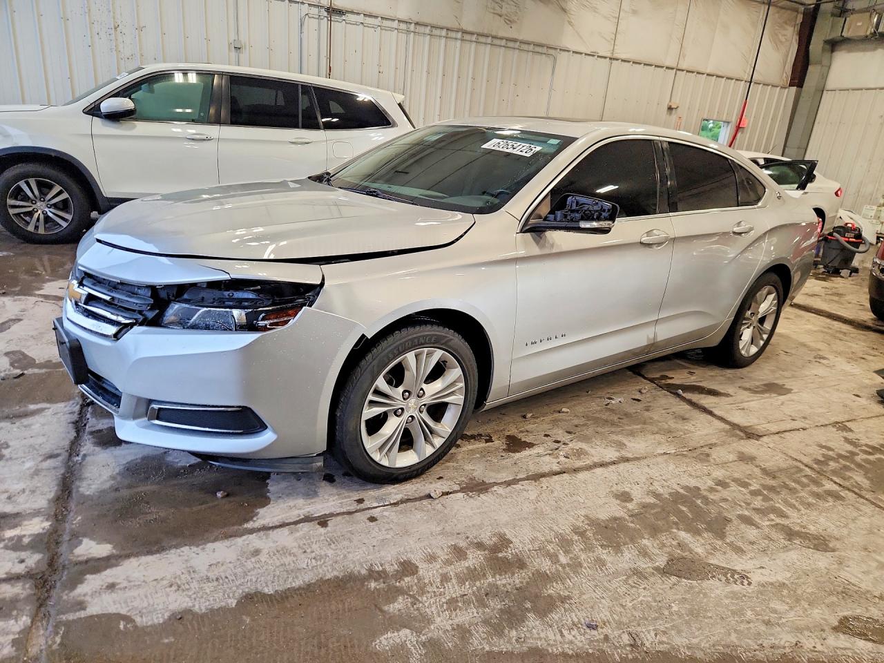 2015 Chevrolet Impala Lt Silver vin: 2G1125S38F9126410