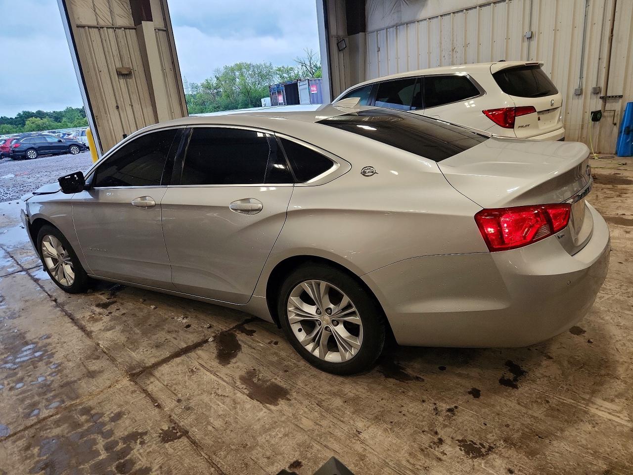 2015 Chevrolet Impala Lt Silver vin: 2G1125S38F9126410