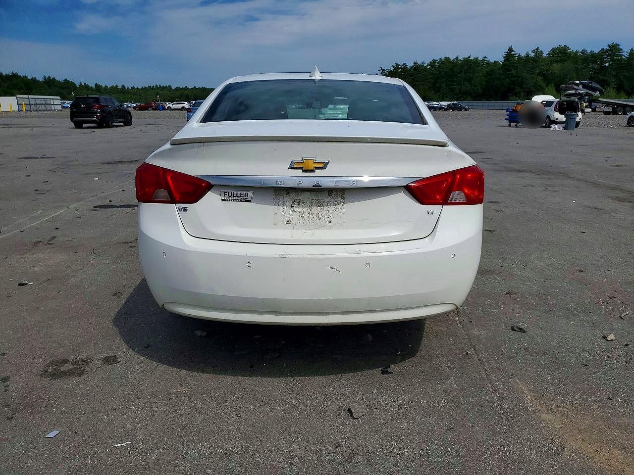 2015 Chevrolet Impala Lt Белый vin: 2G1125S38F9130523