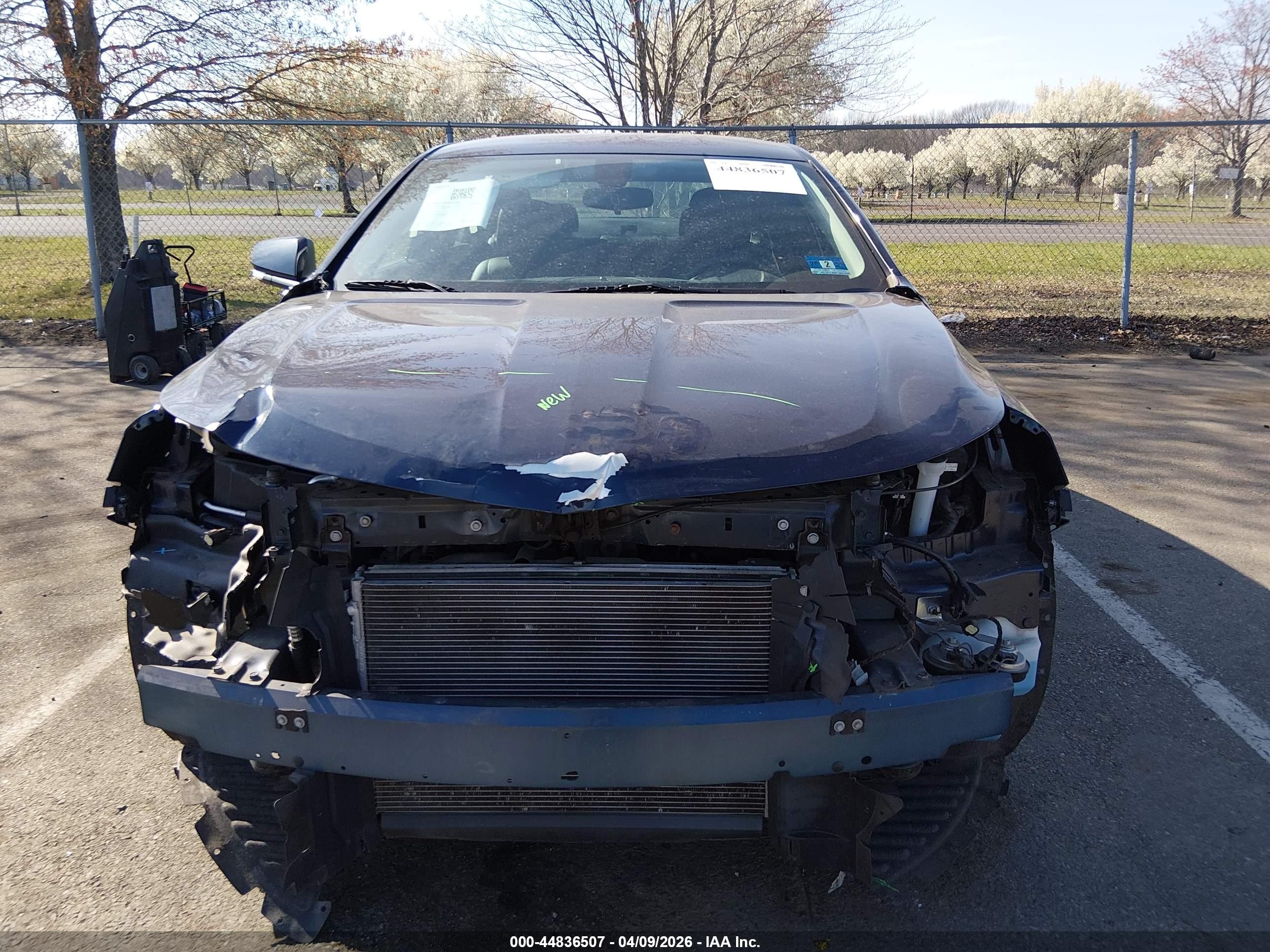 2015 Chevrolet Impala 2lt Синий vin: 2G1125S38F9174201