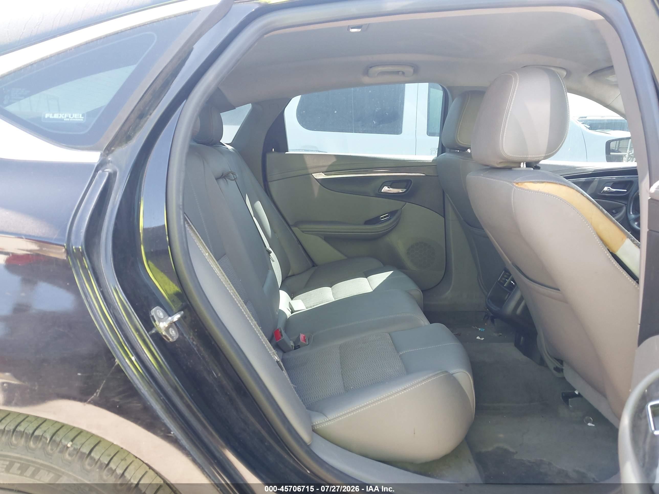 2015 Chevrolet Impala 2lt Черный vin: 2G1125S38F9184579