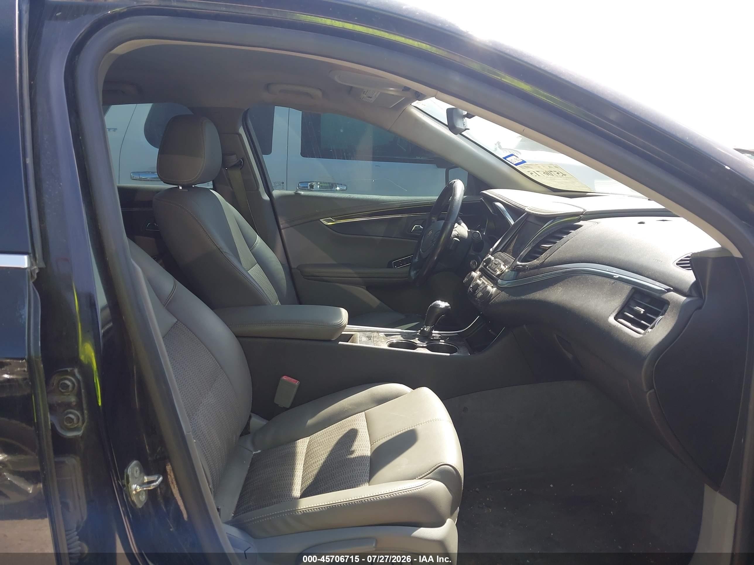 2015 Chevrolet Impala 2lt Черный vin: 2G1125S38F9184579