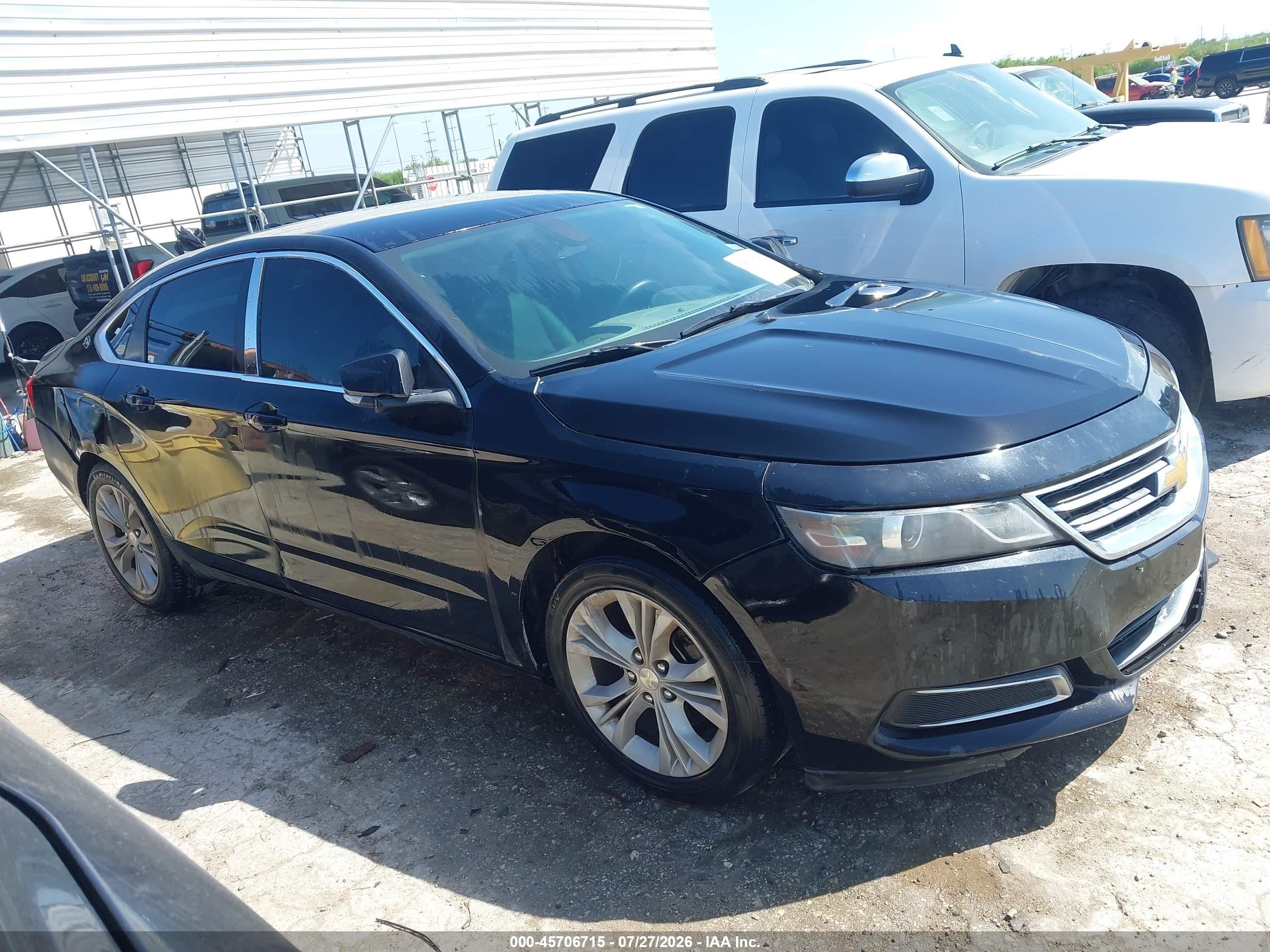 2015 Chevrolet Impala 2lt Черный vin: 2G1125S38F9184579