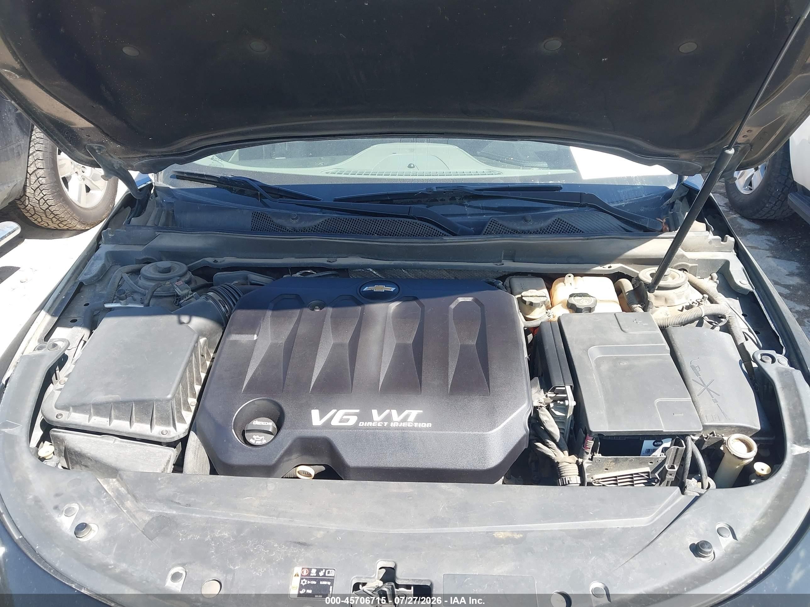 2015 Chevrolet Impala 2lt Черный vin: 2G1125S38F9184579