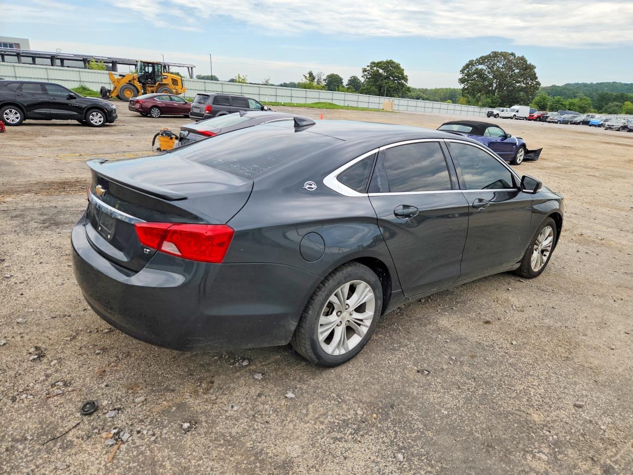 2015 Chevrolet Impala Lt Gray vin: 2G1125S38F9261189