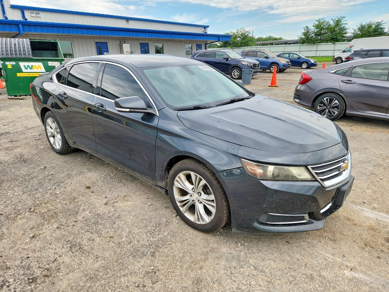 2015 Chevrolet Impala Lt Gray vin: 2G1125S38F9261189