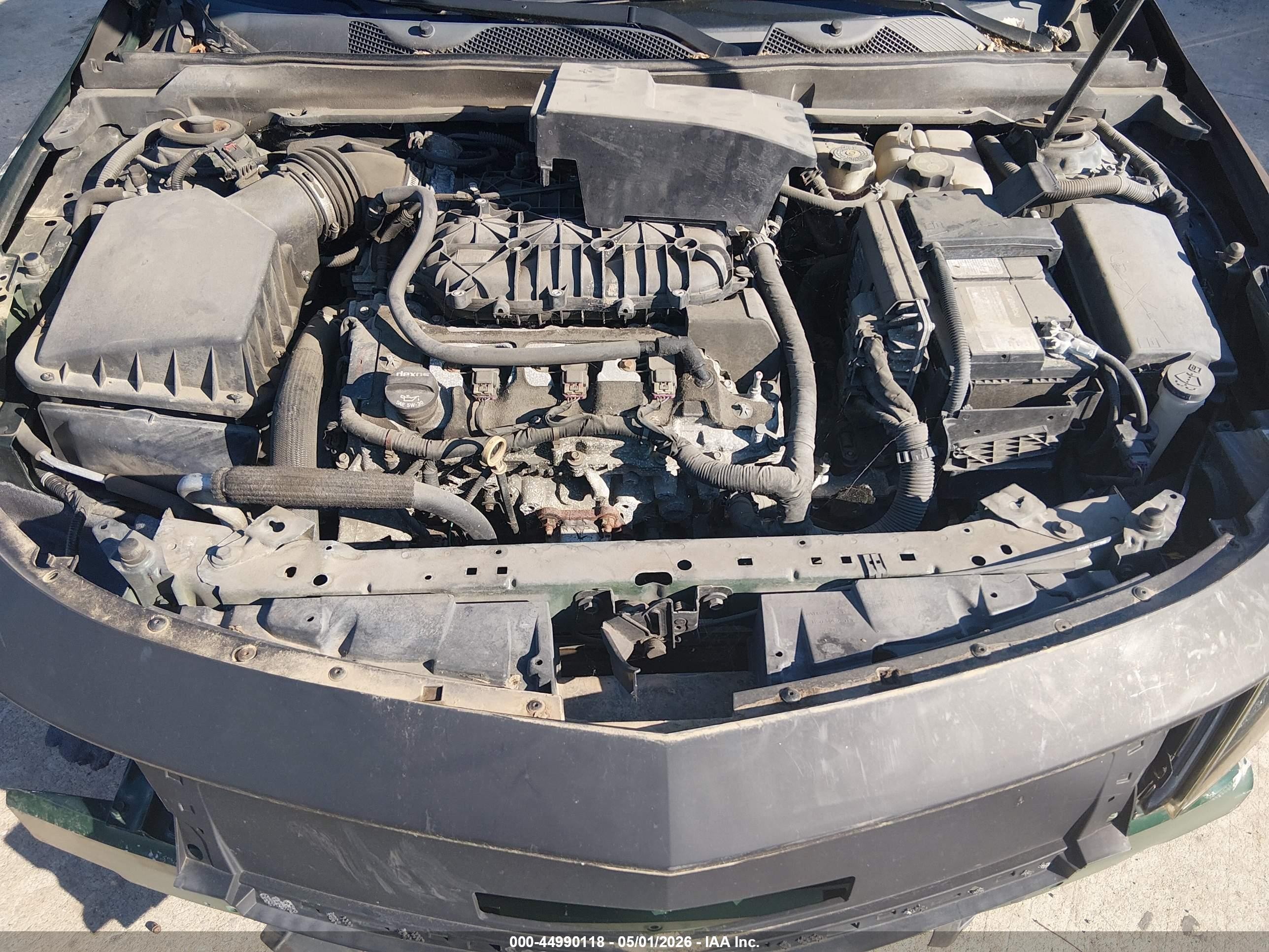 2015 Chevrolet Impala 2lt Зеленый vin: 2G1125S38F9273536