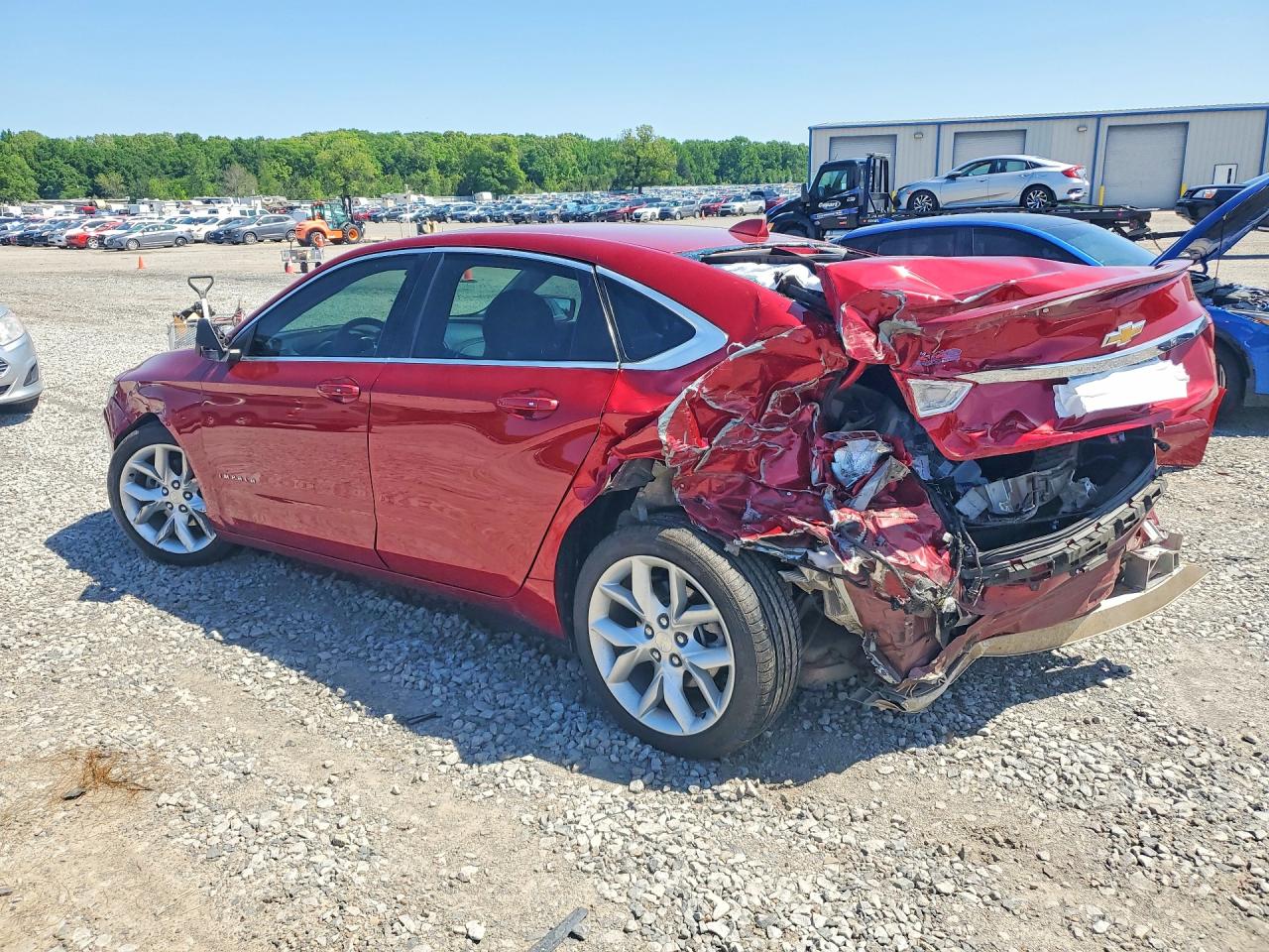 2014 Chevrolet Impala Lt Red vin: 2G1125S39E9107752