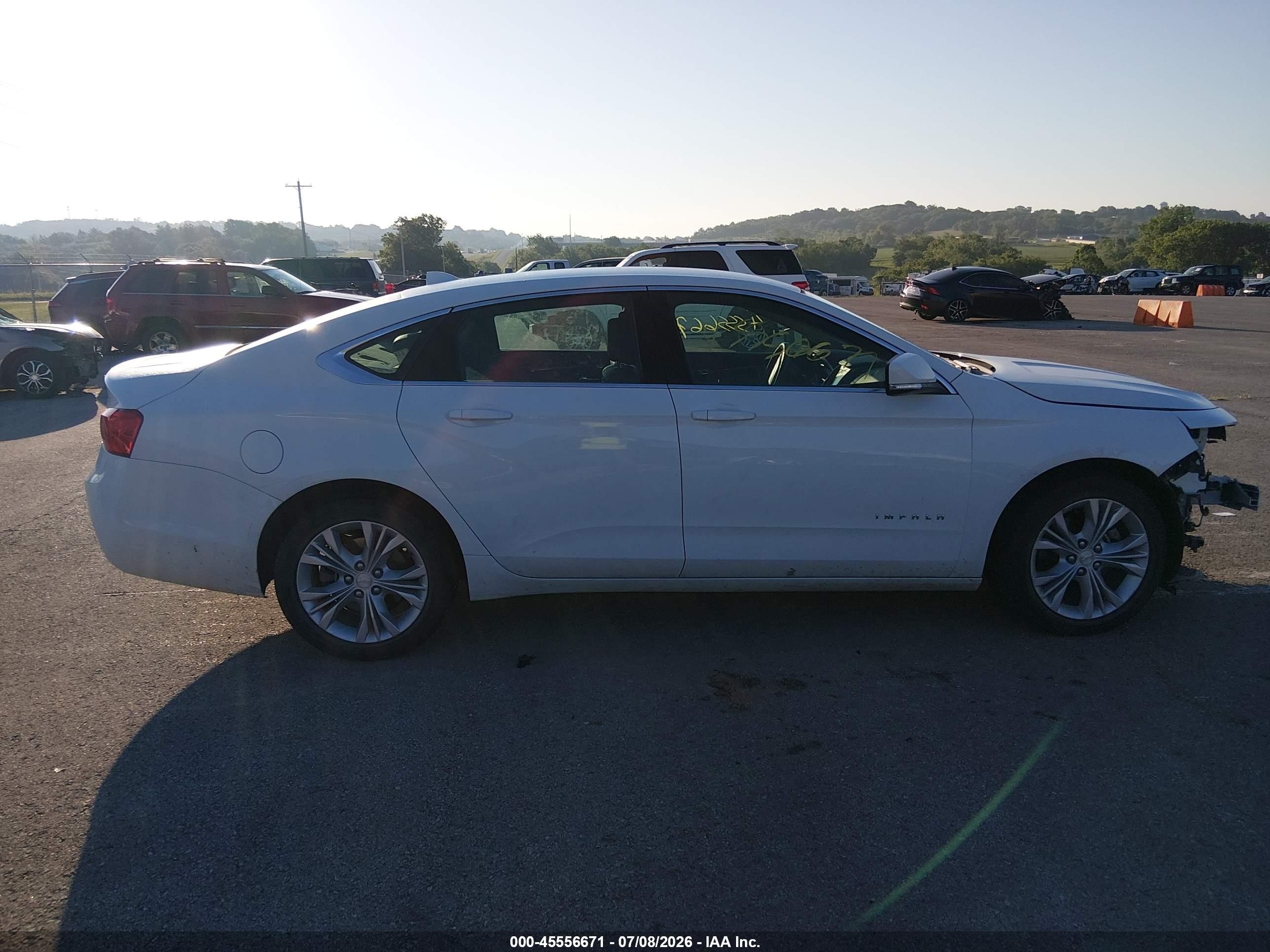 2014 Chevrolet Impala 2lt White vin: 2G1125S39E9117584