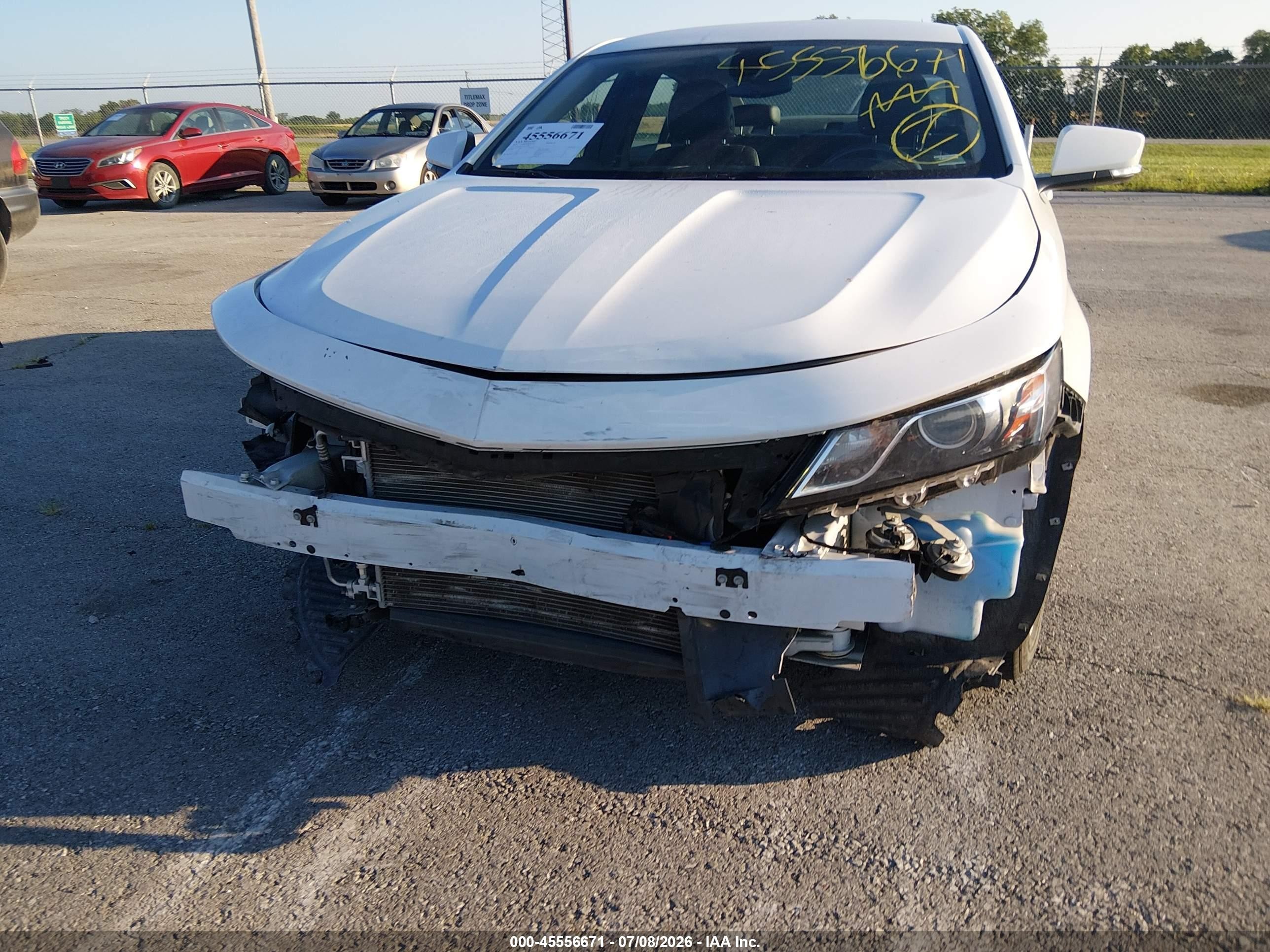 2014 Chevrolet Impala 2lt White vin: 2G1125S39E9117584