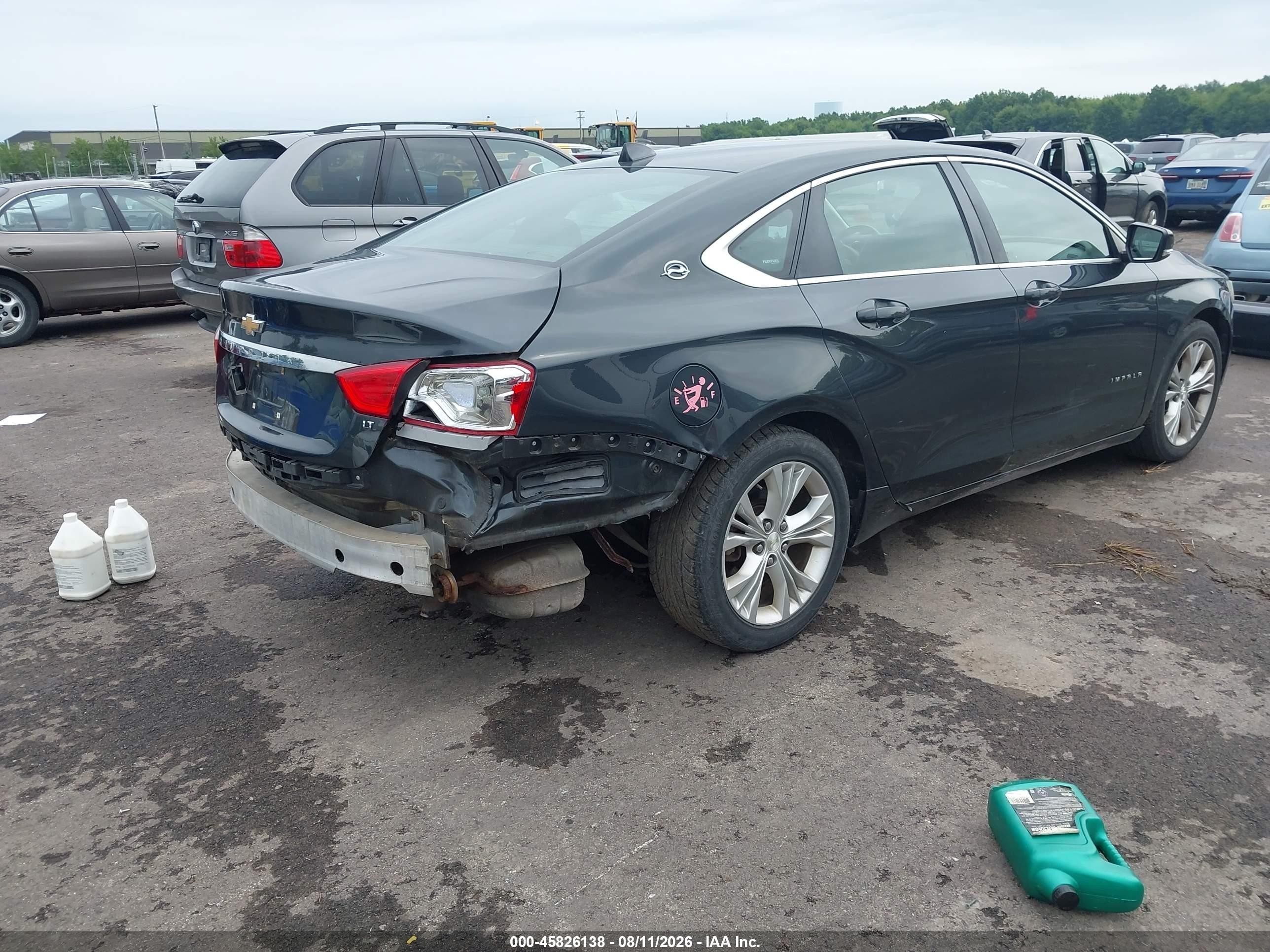 2014 Chevrolet Impala 2lt Gray vin: 2G1125S39E9119271