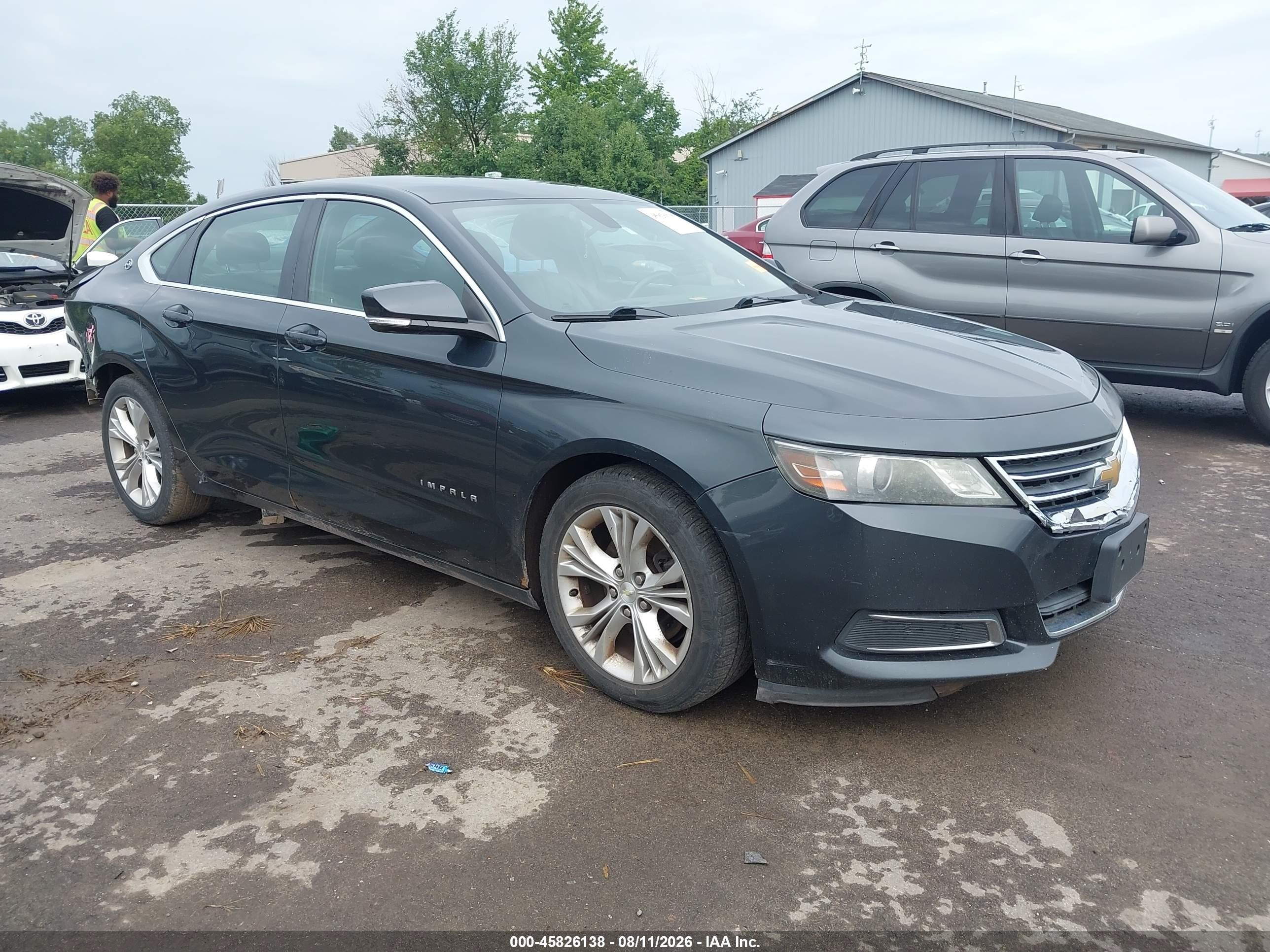 2014 Chevrolet Impala 2lt Gray vin: 2G1125S39E9119271