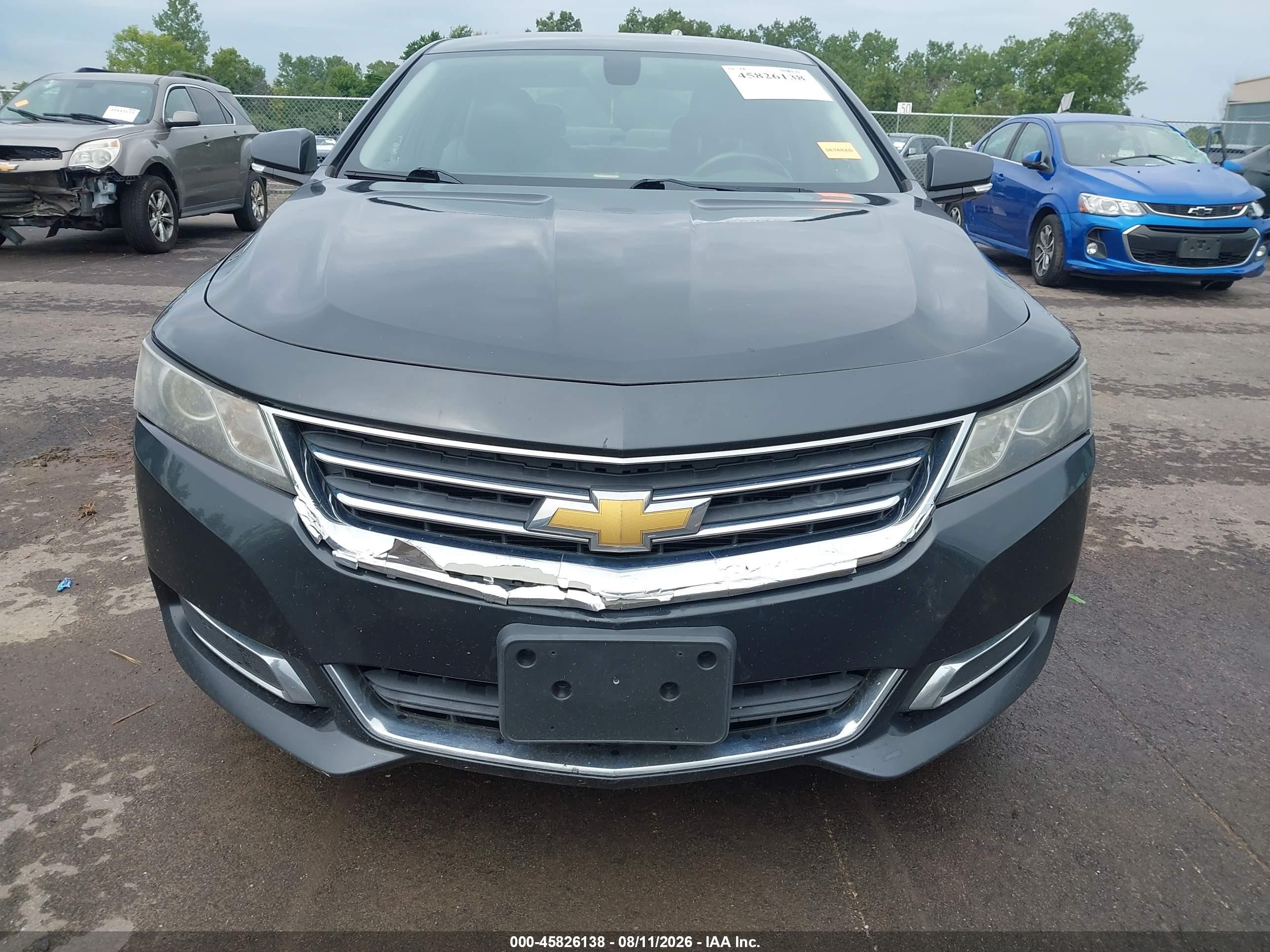 2014 Chevrolet Impala 2lt Gray vin: 2G1125S39E9119271