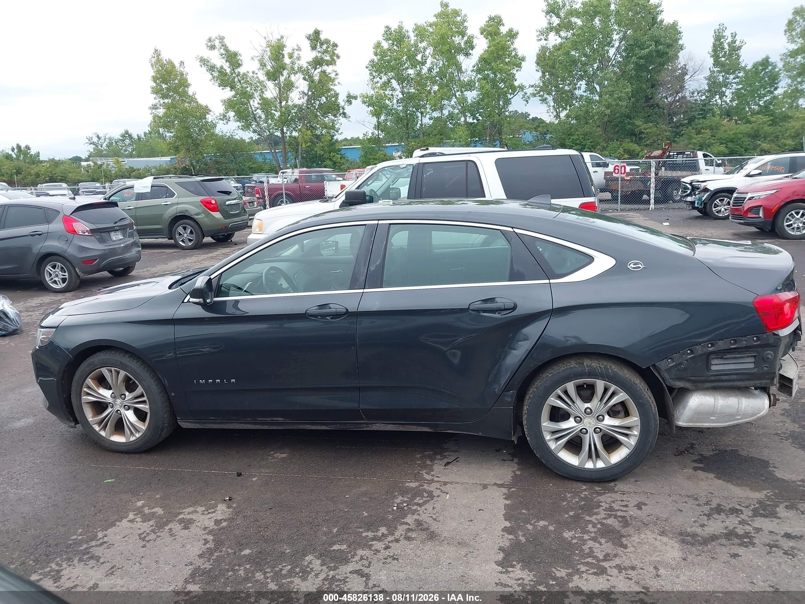 2014 Chevrolet Impala 2lt Gray vin: 2G1125S39E9119271