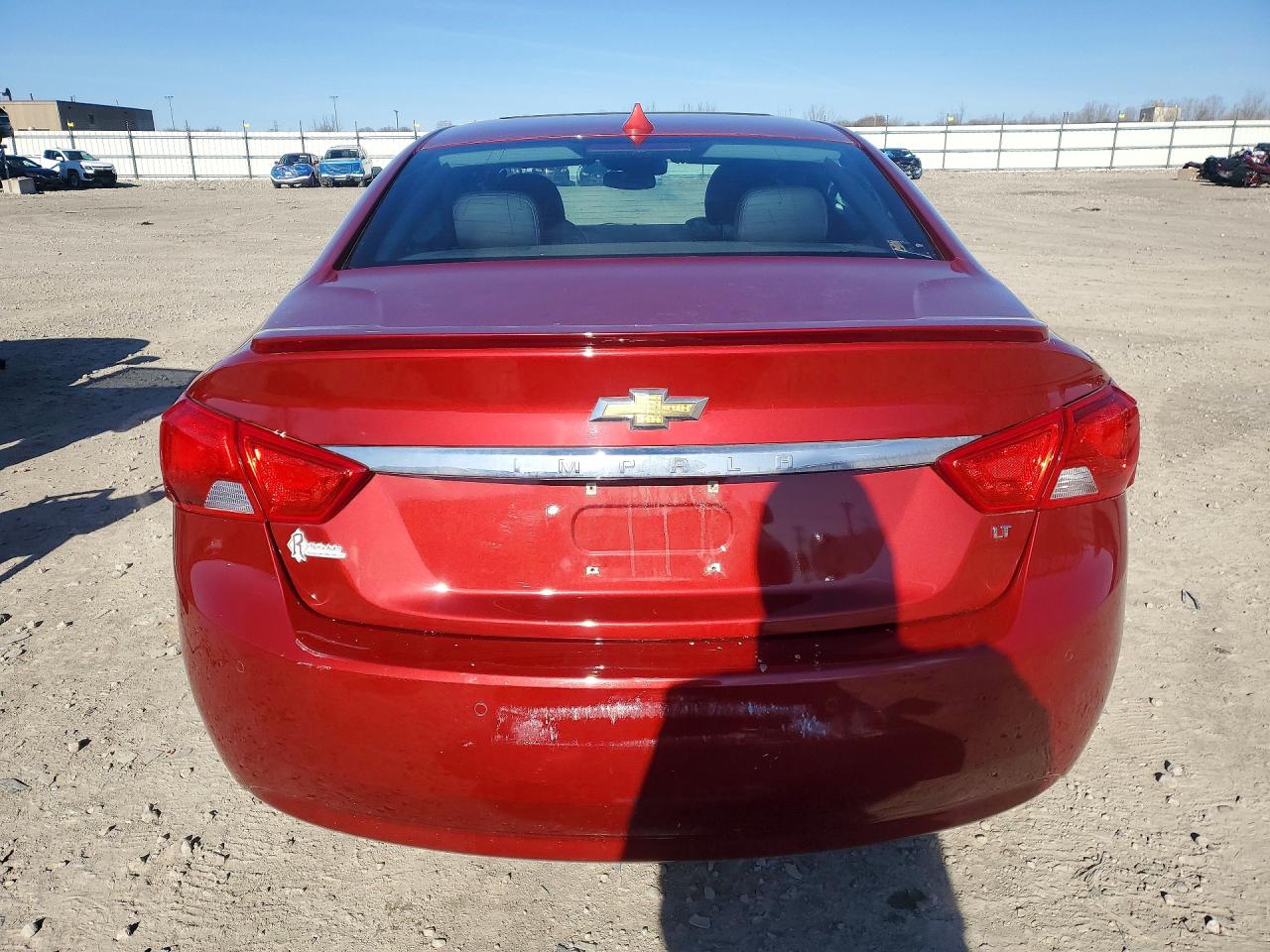2014 Chevrolet Impala Lt Red vin: 2G1125S39E9179048