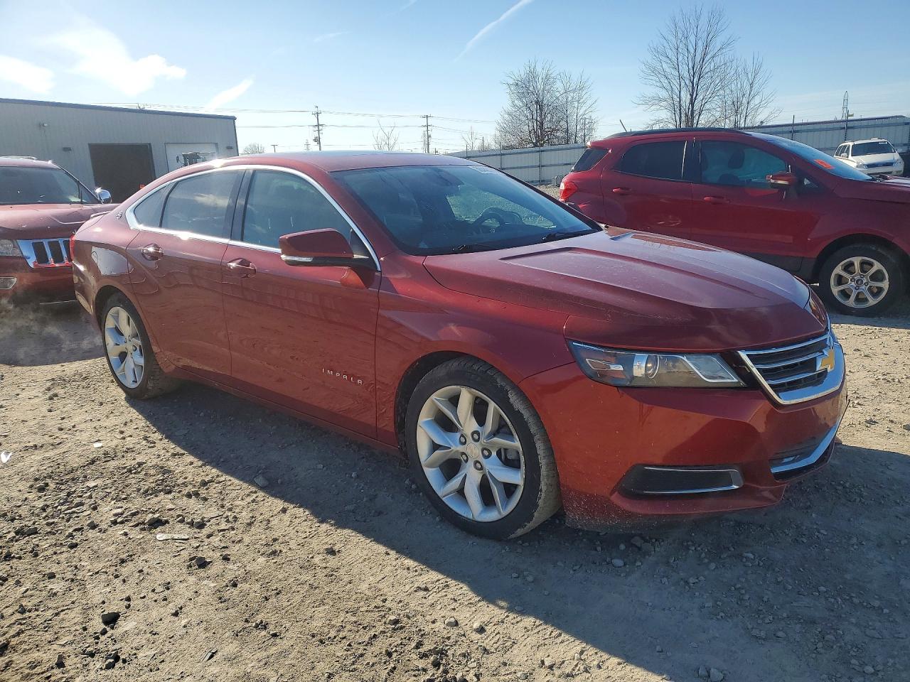 2014 Chevrolet Impala Lt Red vin: 2G1125S39E9179048