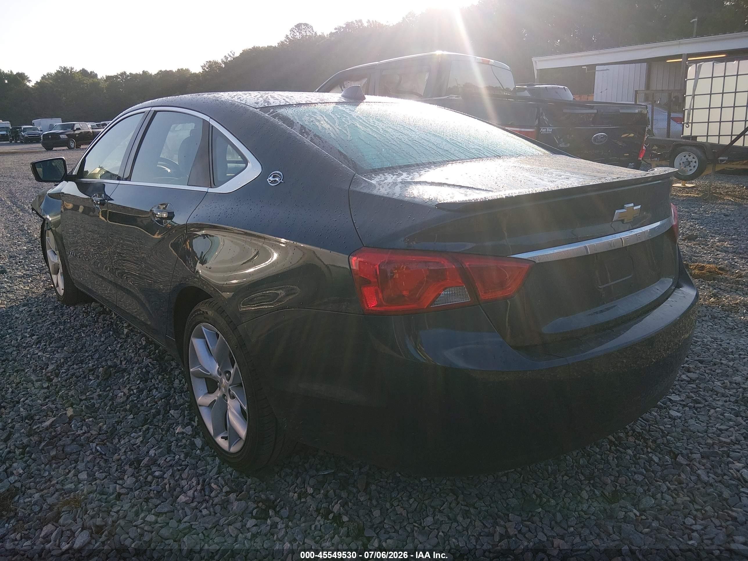 2014 Chevrolet Impala 2lt Black vin: 2G1125S39E9181379