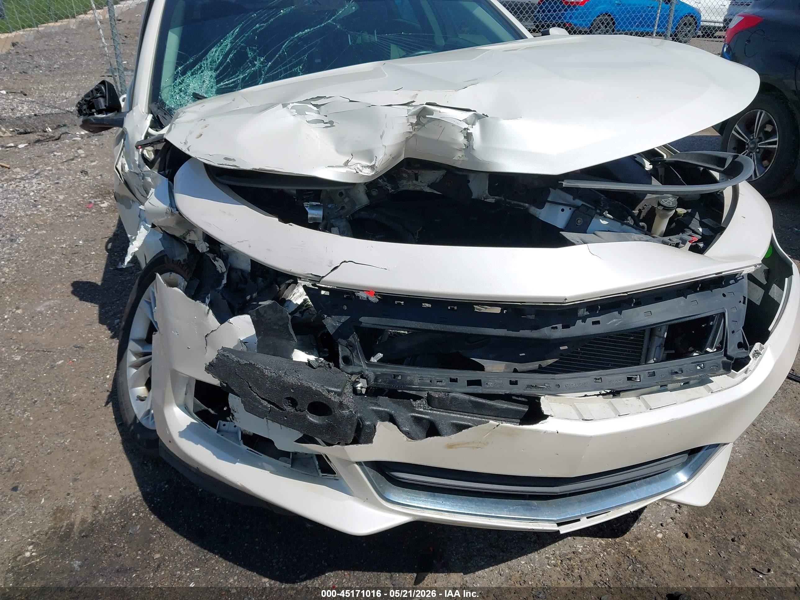 2014 Chevrolet Impala 2lt White vin: 2G1125S39E9224151