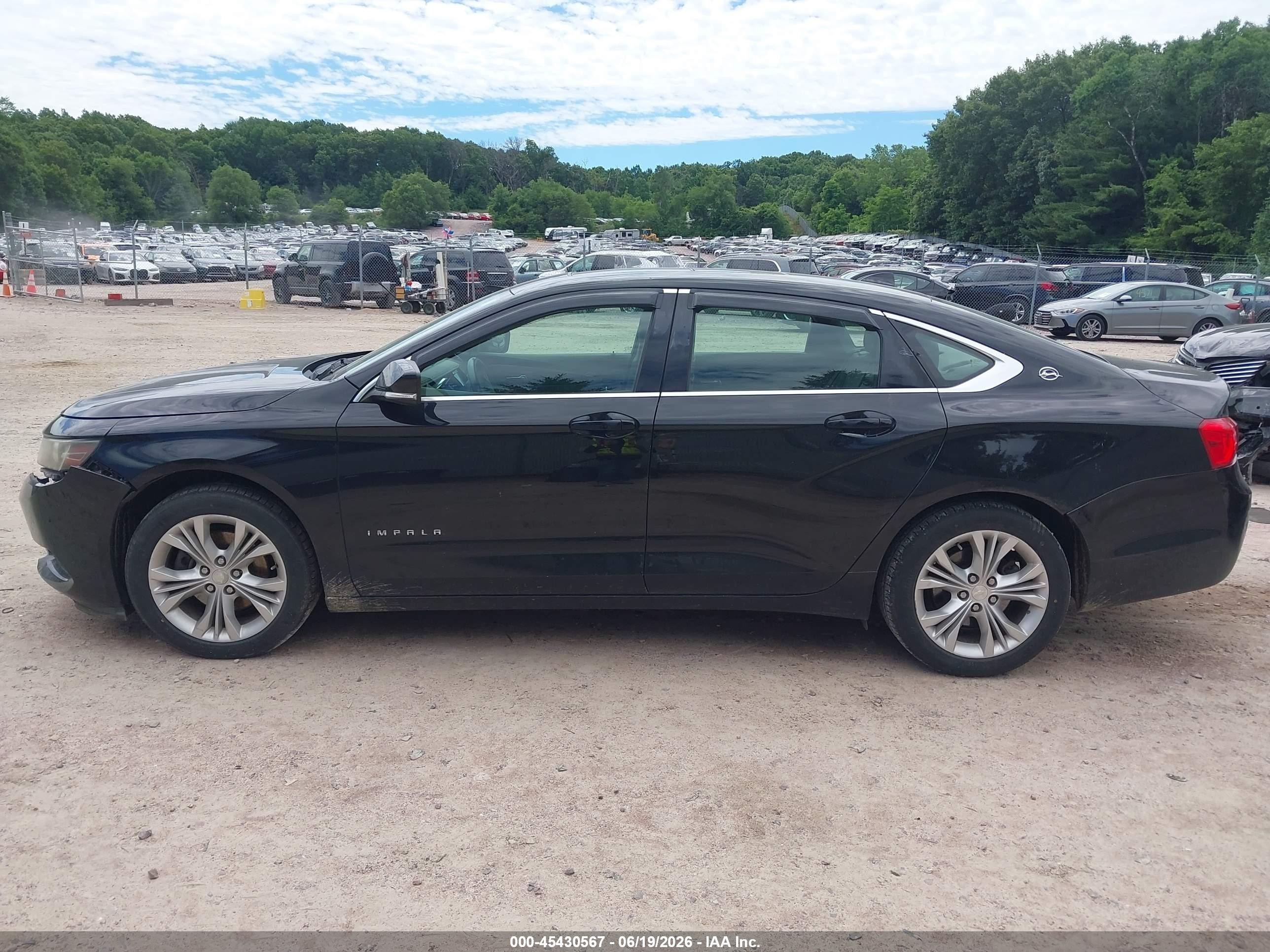 2014 Chevrolet Impala 2lt Черный vin: 2G1125S39E9262527