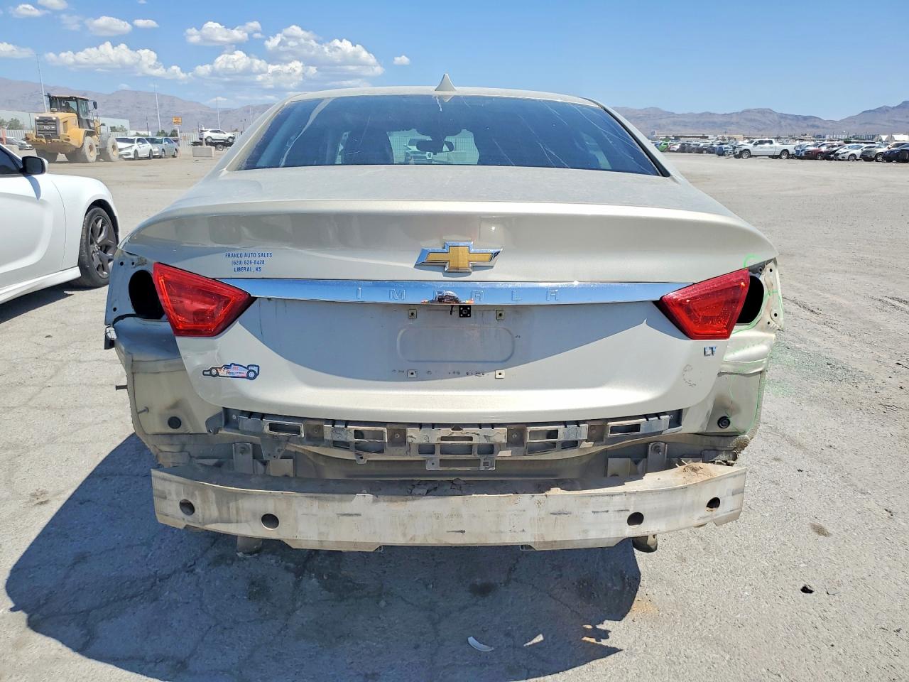2014 Chevrolet Impala Lt Tan vin: 2G1125S39E9306820