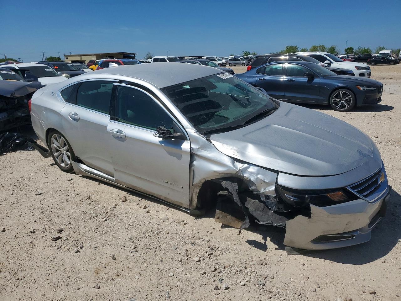 2015 Chevrolet Impala Lt Silver vin: 2G1125S39F9297599