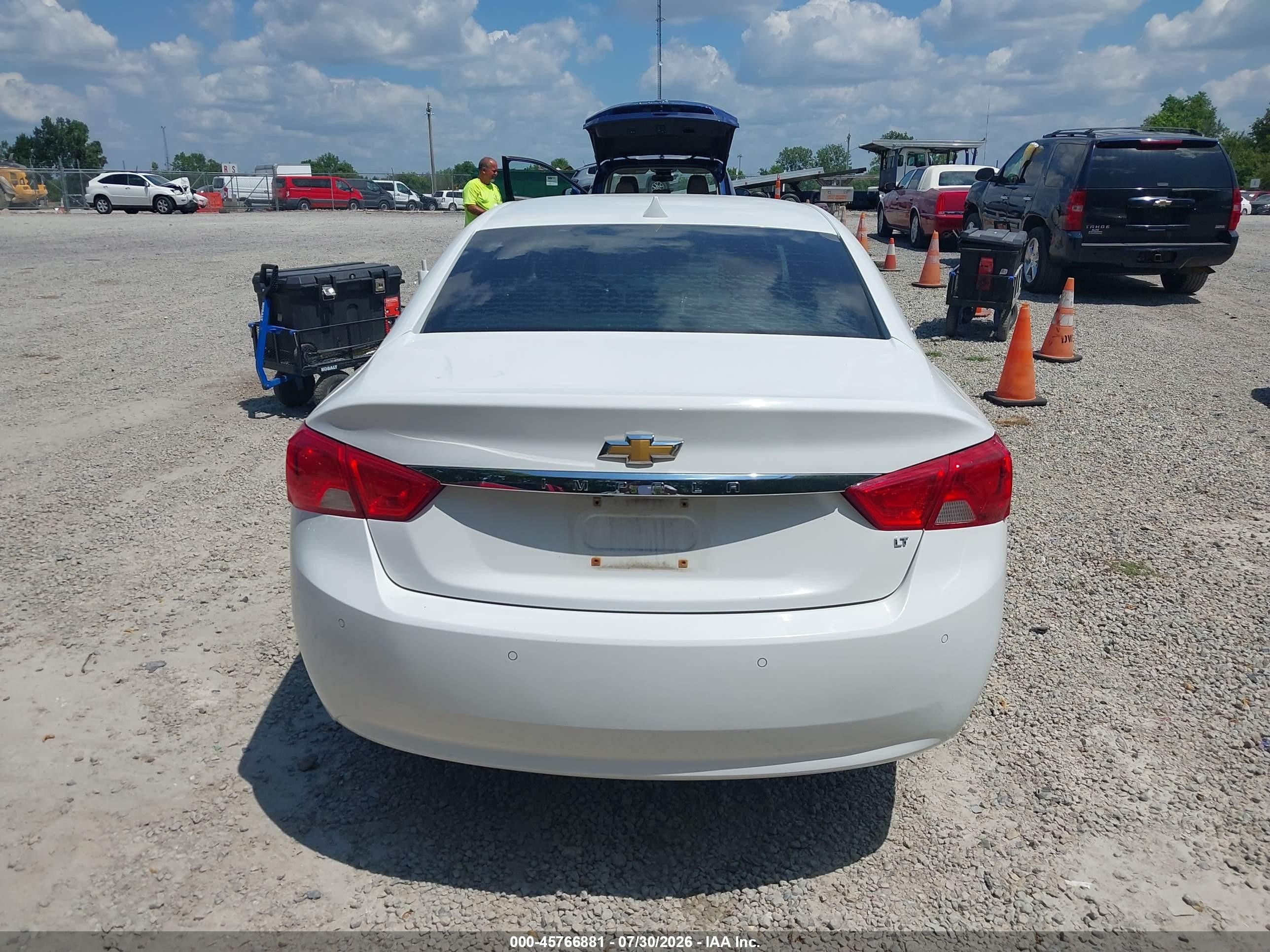 2014 Chevrolet Impala 2lt White vin: 2G1125S3XE9103368