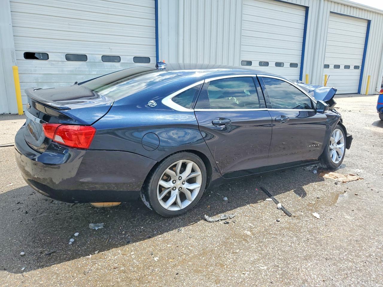 2014 Chevrolet Impala Lt Blue vin: 2G1125S3XE9112457