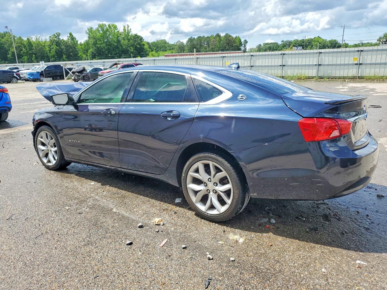 2014 Chevrolet Impala Lt Blue vin: 2G1125S3XE9112457