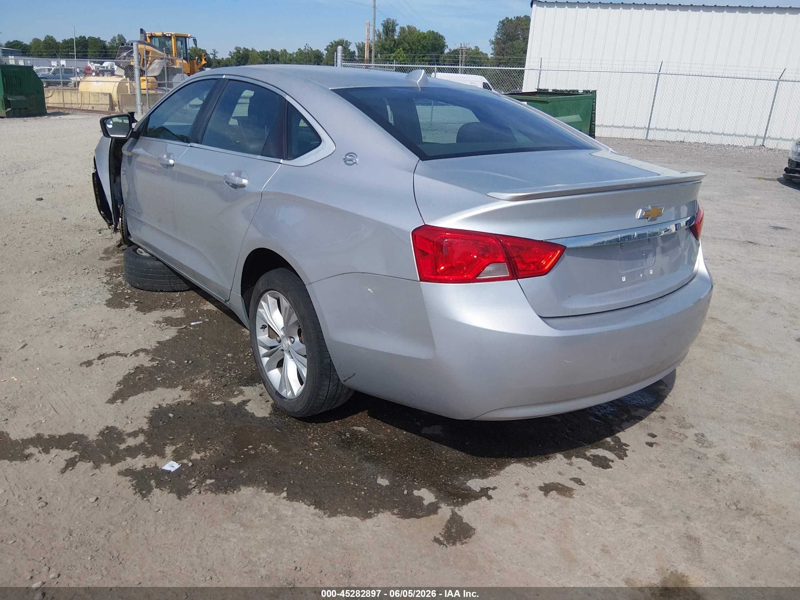 2014 Chevrolet Impala 2lt Silver vin: 2G1125S3XE9114130