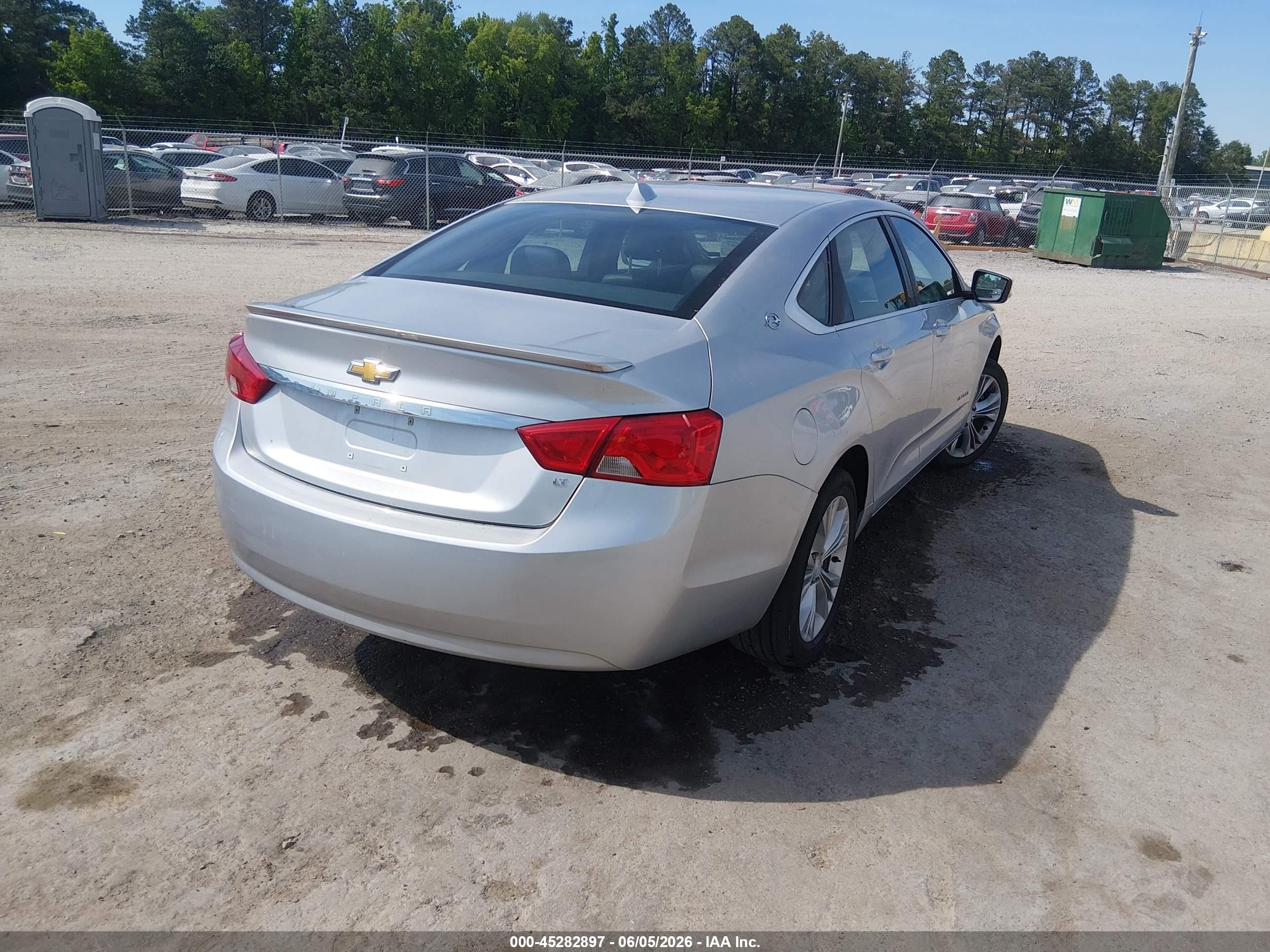 2014 Chevrolet Impala 2lt Silver vin: 2G1125S3XE9114130