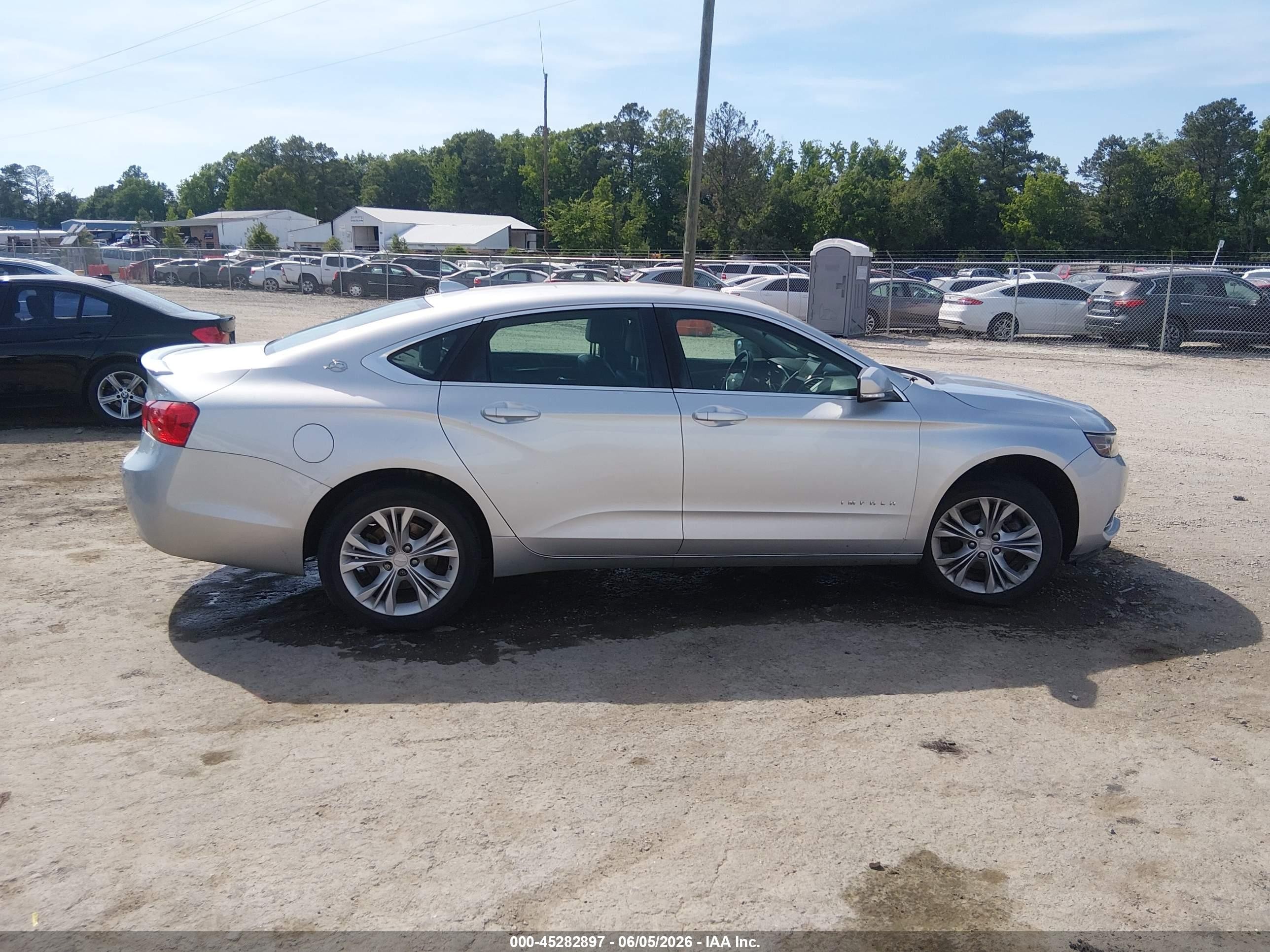 2014 Chevrolet Impala 2lt Silver vin: 2G1125S3XE9114130