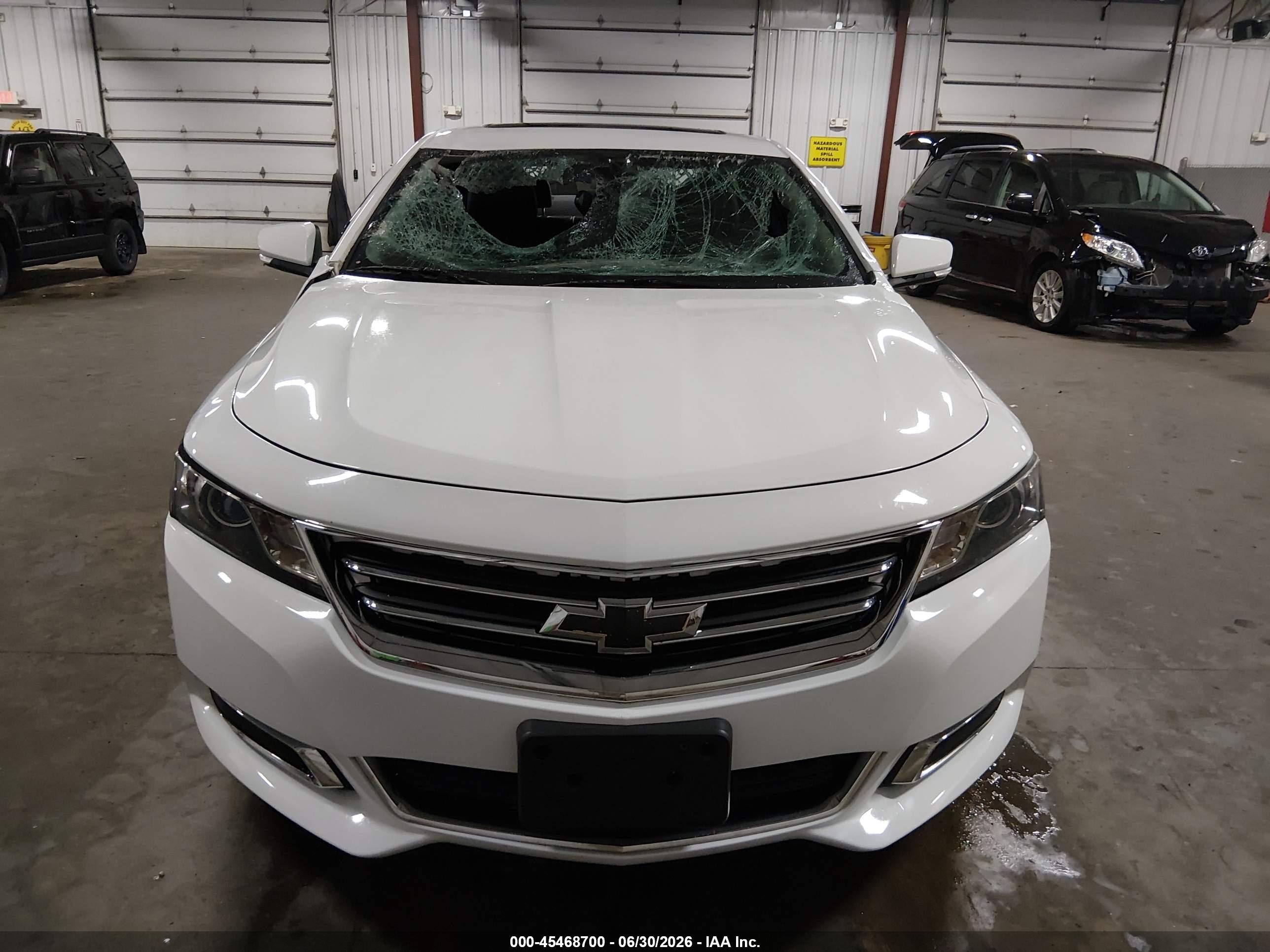2014 Chevrolet Impala 2lt Белый vin: 2G1125S3XE9197249