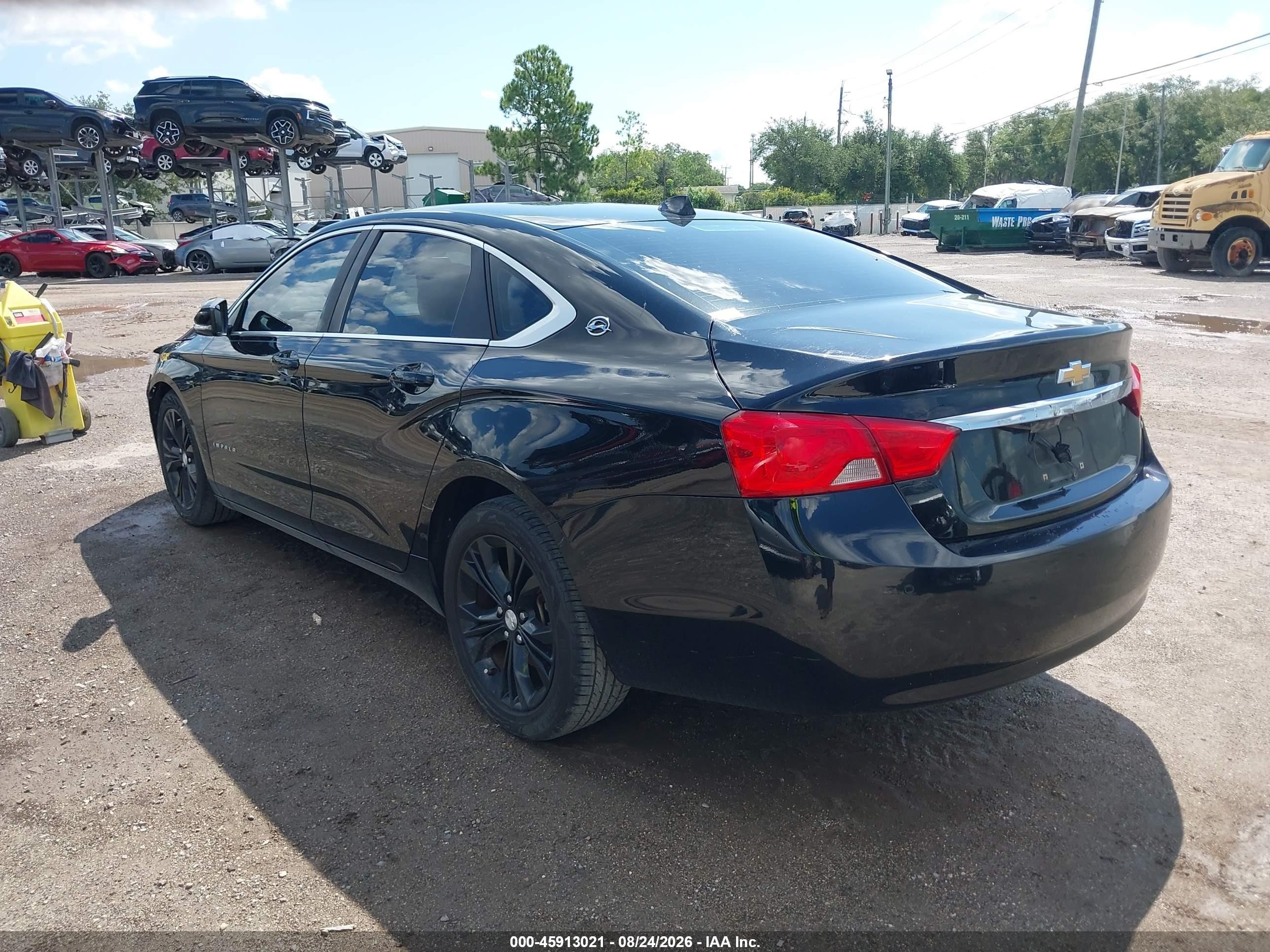 2014 Chevrolet Impala 2lt Черный vin: 2G1125S3XE9284424