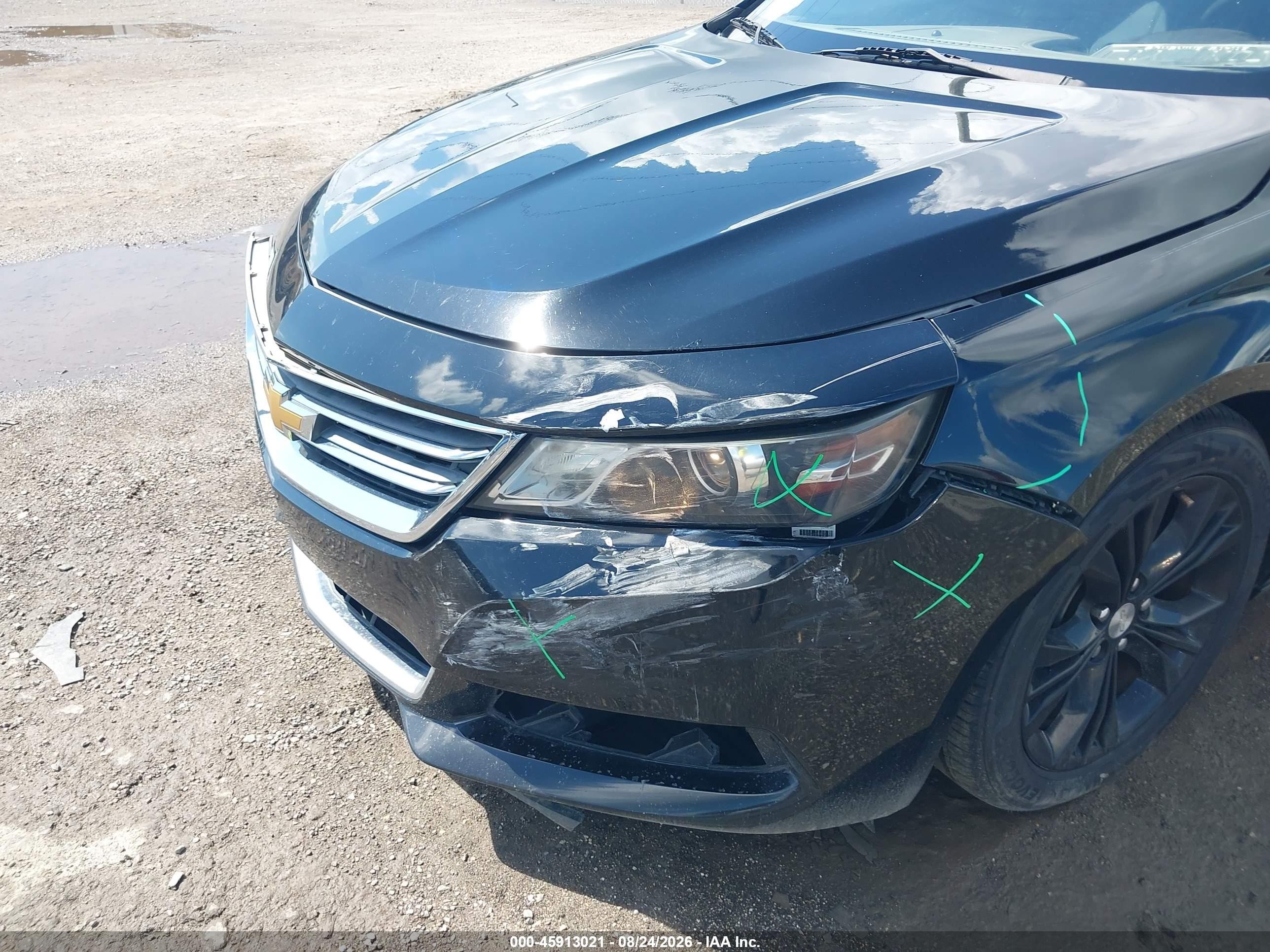 2014 Chevrolet Impala 2lt Черный vin: 2G1125S3XE9284424