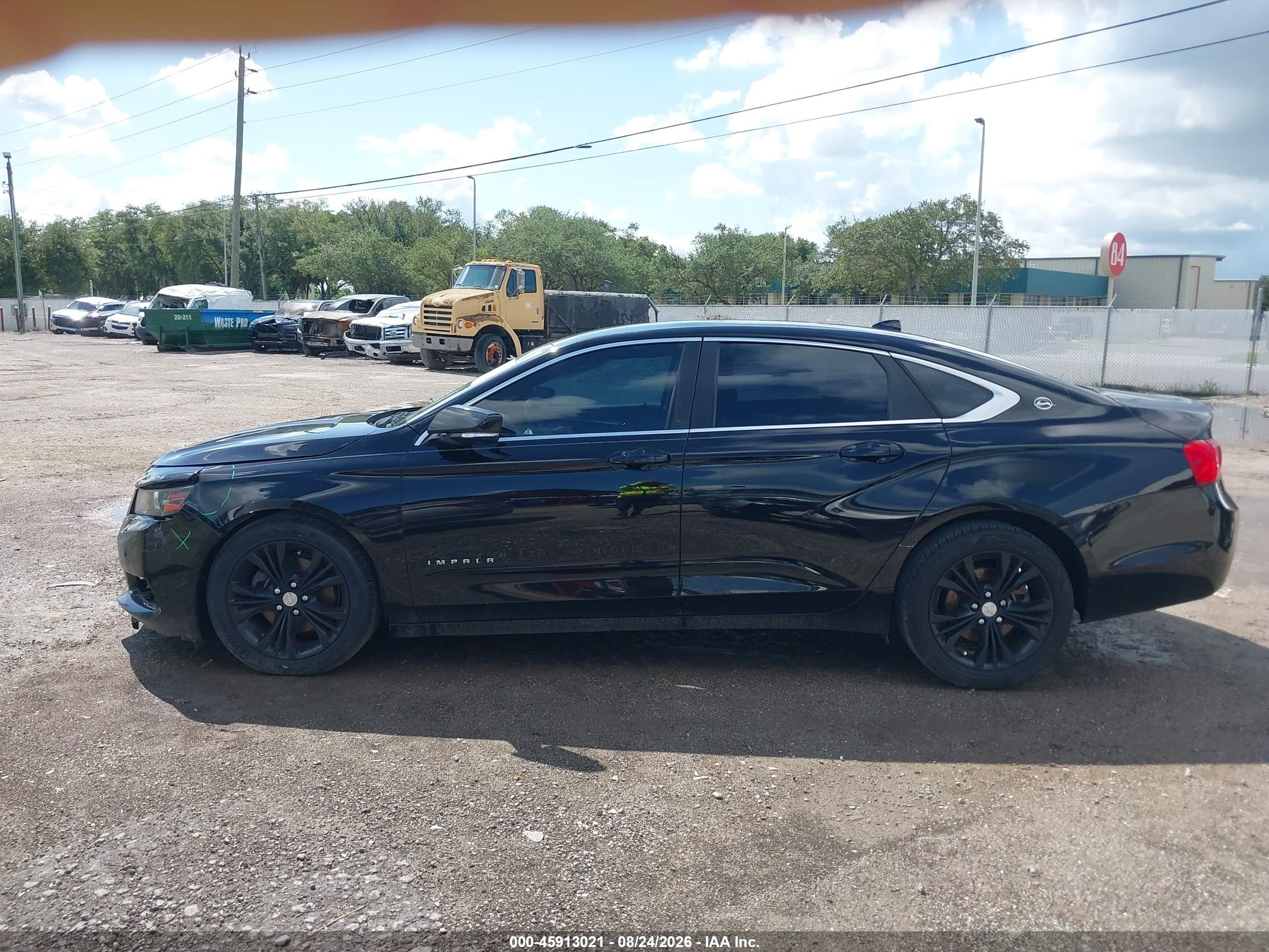 2014 Chevrolet Impala 2lt Черный vin: 2G1125S3XE9284424