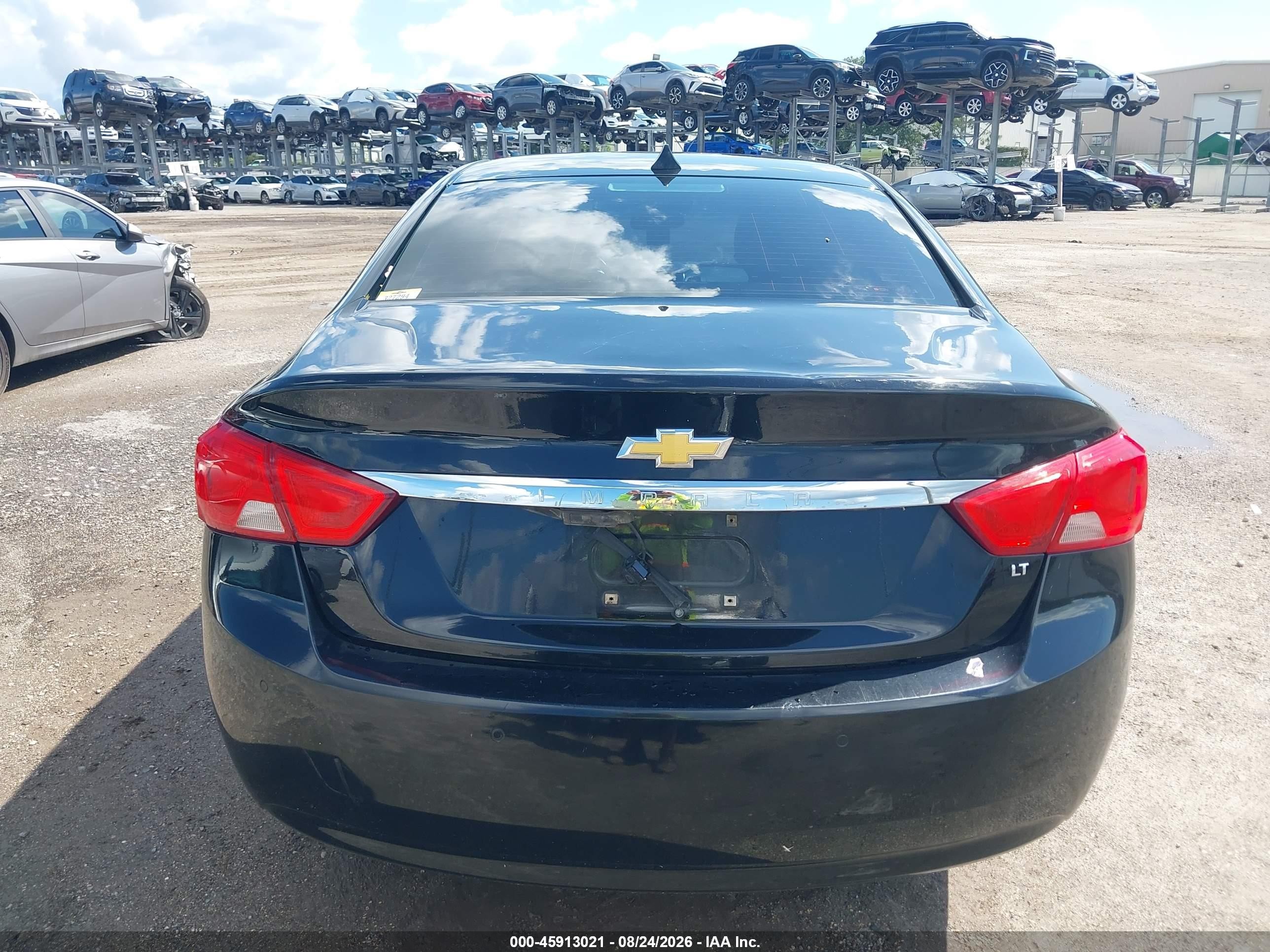 2014 Chevrolet Impala 2lt Черный vin: 2G1125S3XE9284424