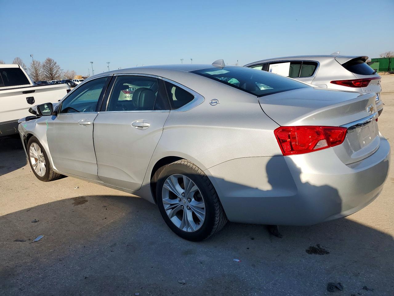 2014 Chevrolet Impala Lt Silver vin: 2G1125S3XE9284553