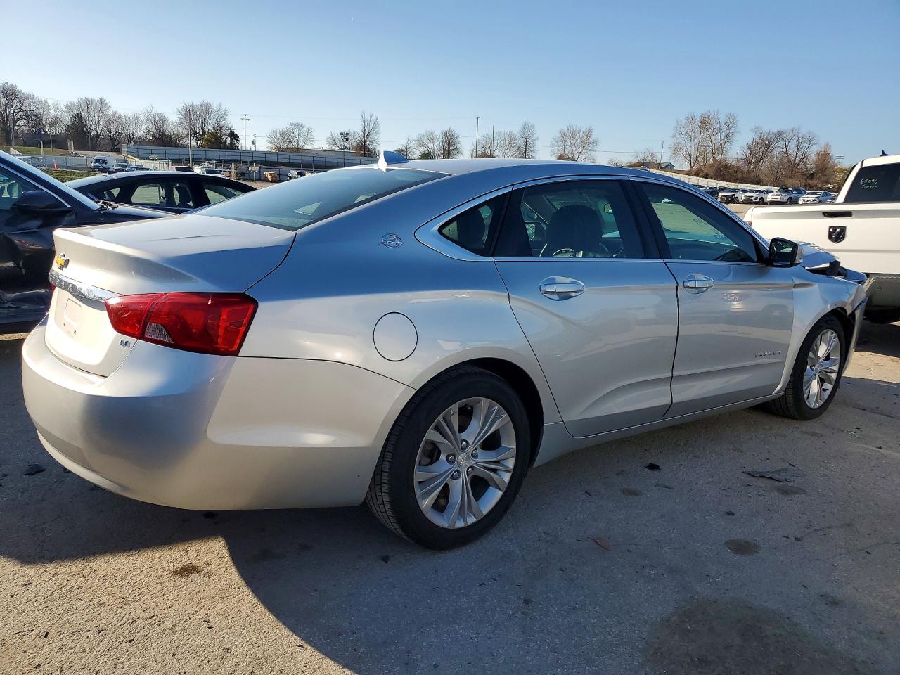 2014 Chevrolet Impala Lt Silver vin: 2G1125S3XE9284553