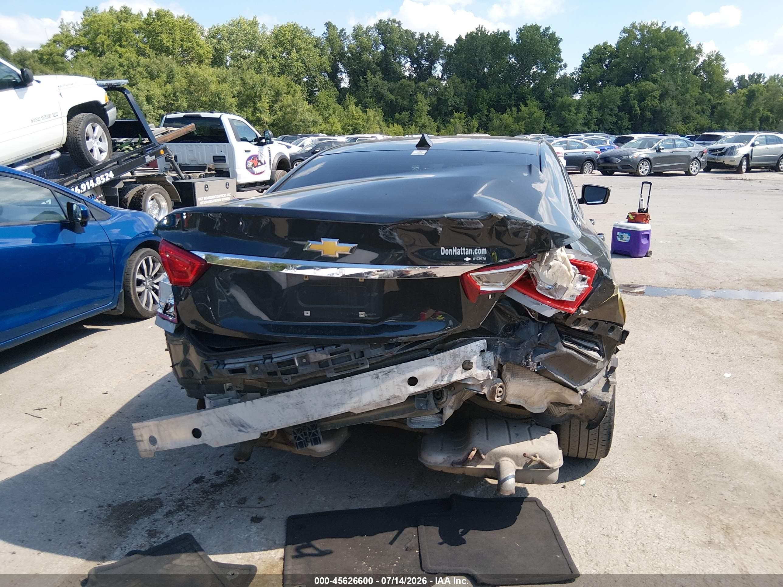 2014 Chevrolet Impala 2lt Серый vin: 2G1125S3XE9307491