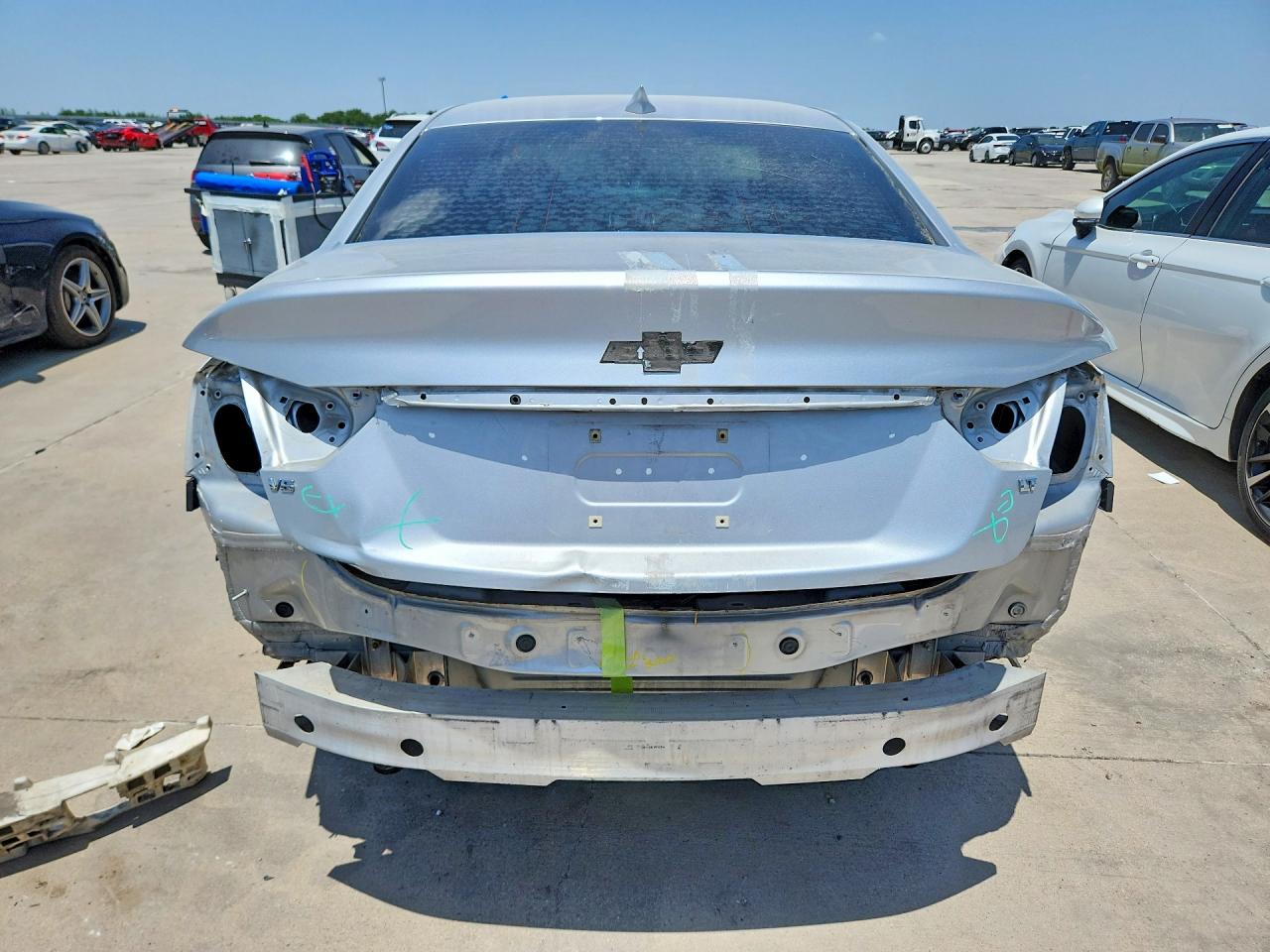 2015 Chevrolet Impala Lt Silver vin: 2G1125S3XF9120026