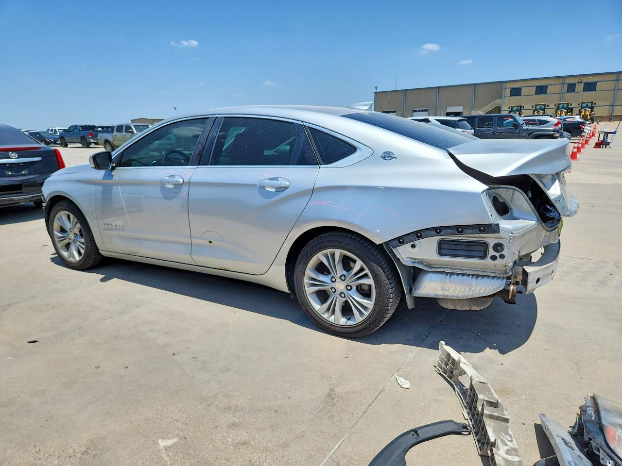 2015 Chevrolet Impala Lt Silver vin: 2G1125S3XF9120026