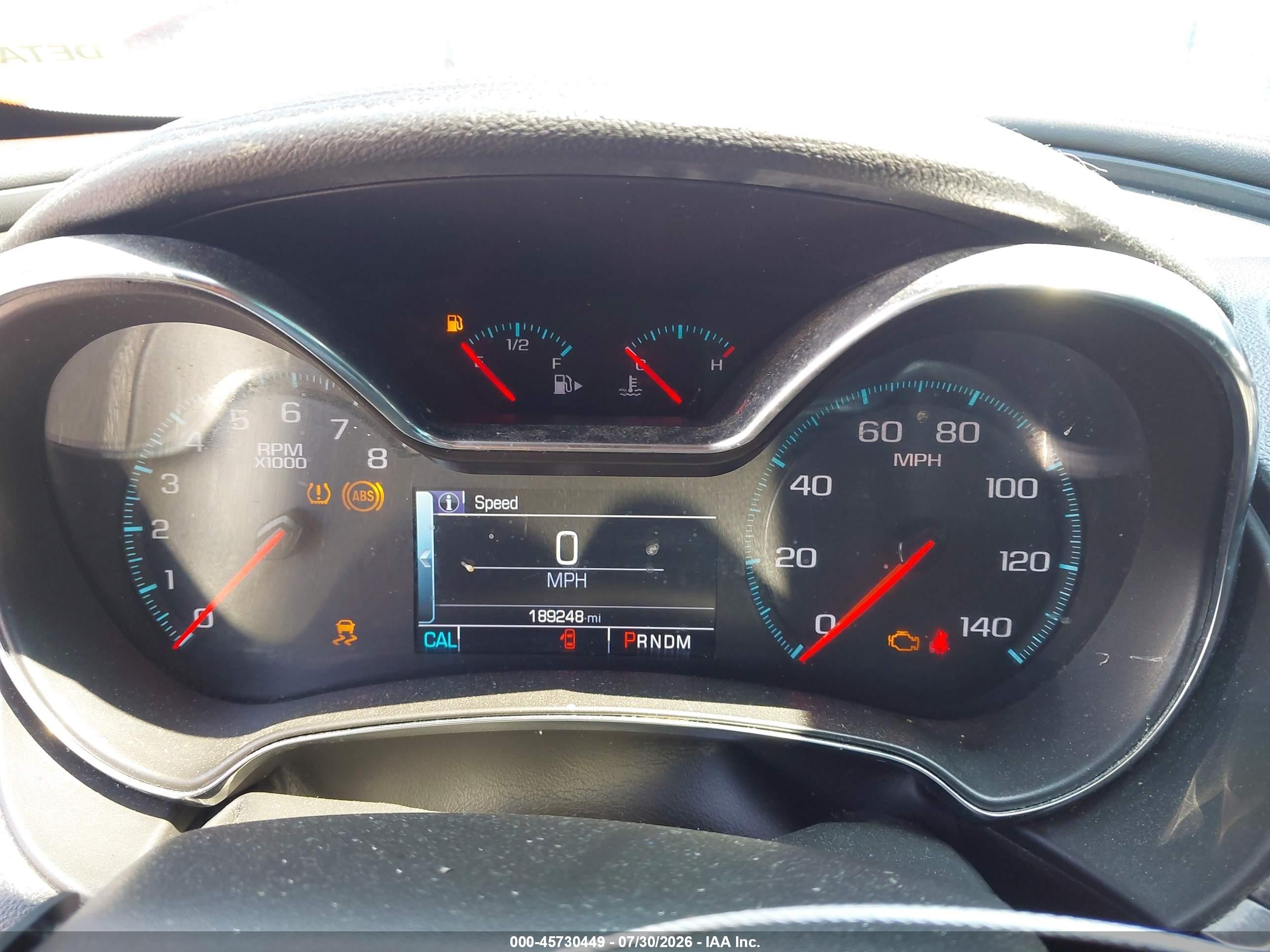 2015 Chevrolet Impala 2lt Red vin: 2G1125S3XF9124125