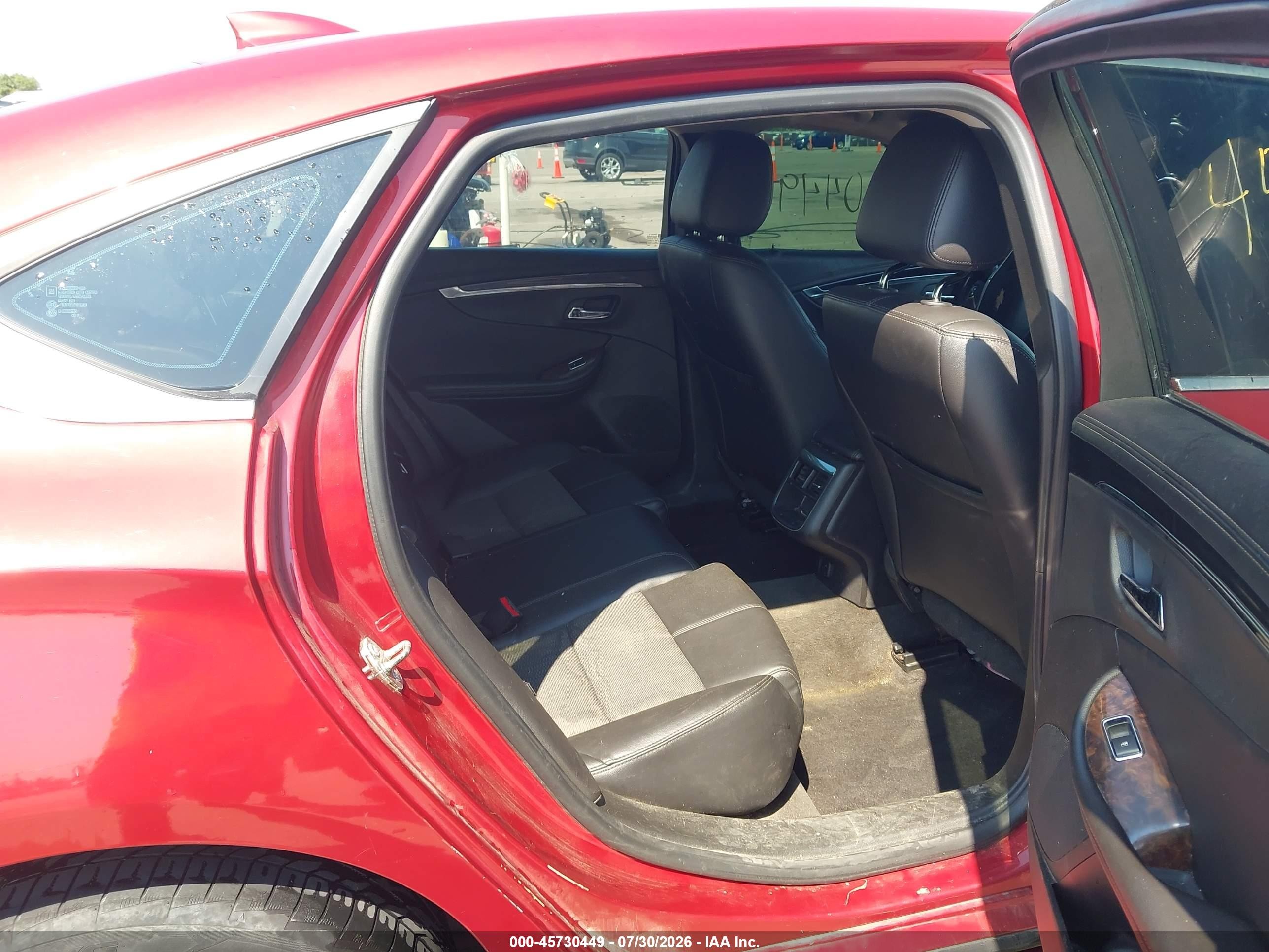 2015 Chevrolet Impala 2lt Red vin: 2G1125S3XF9124125