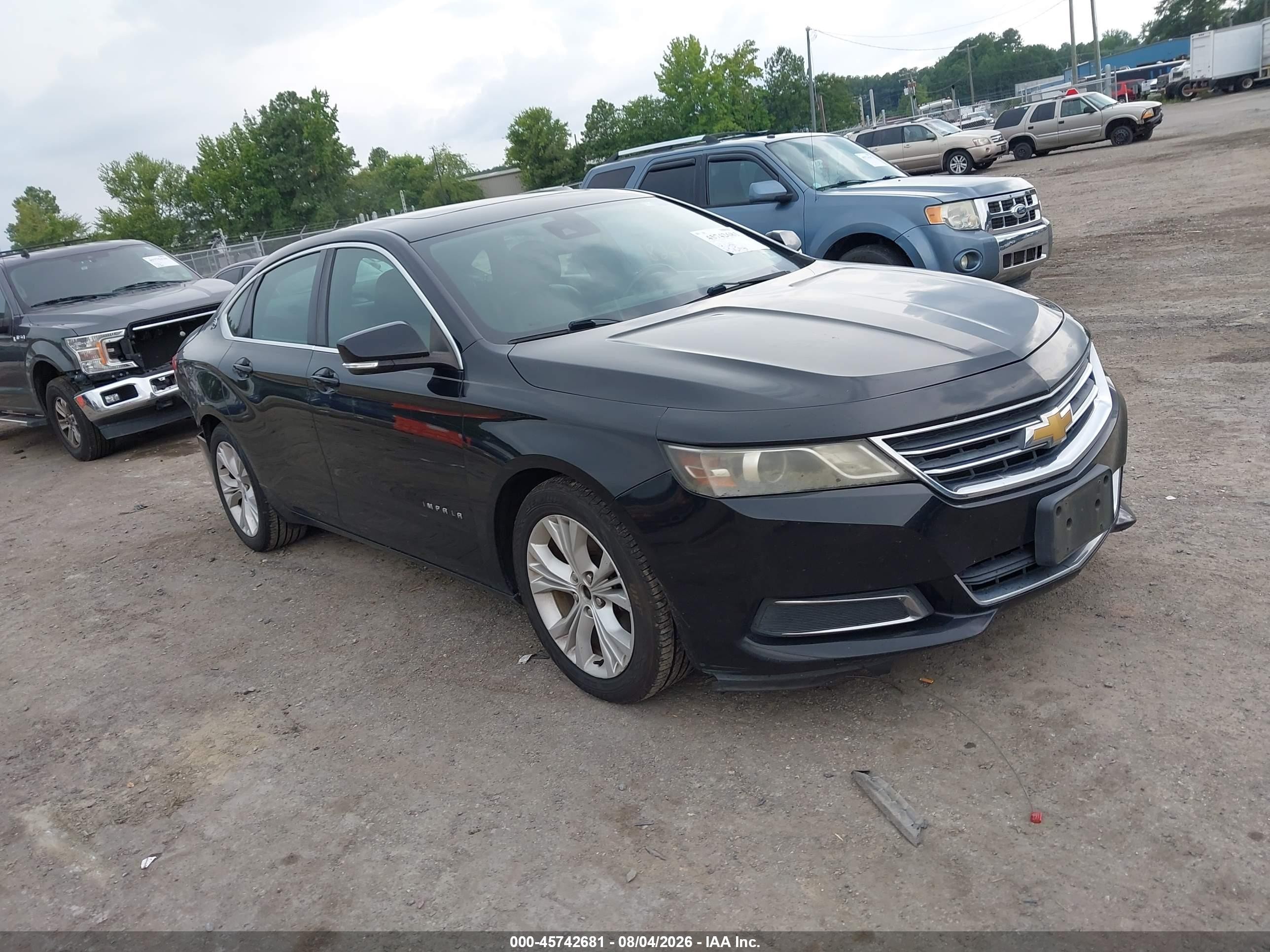 2015 Chevrolet Impala 2lt Black vin: 2G1125S3XF9124920
